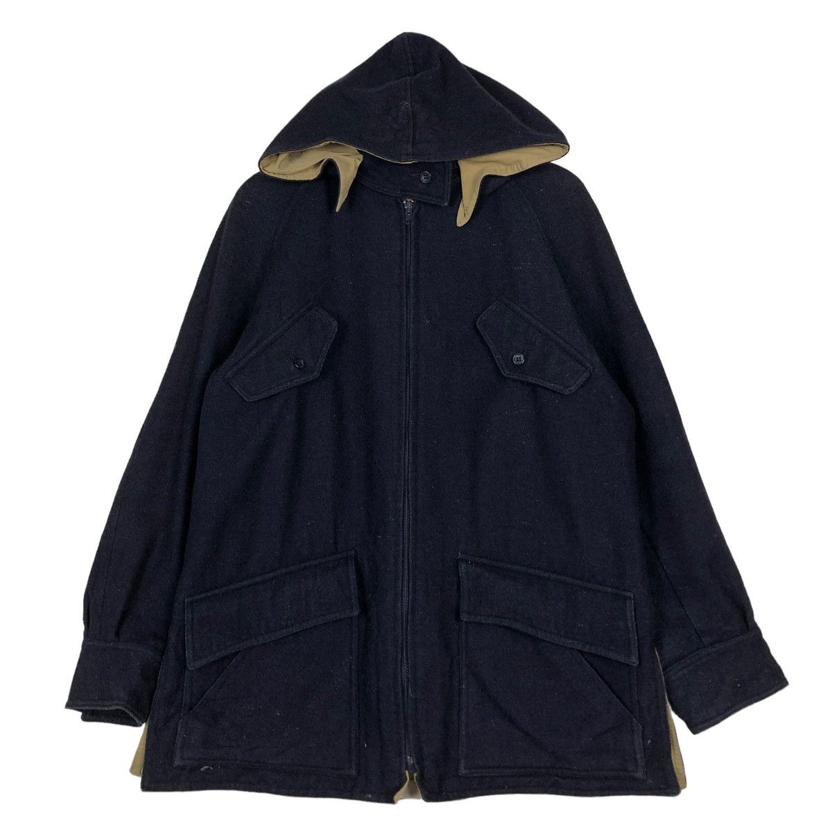 Baracuta 🔥VINTAGE HEAVY JACKET HOODIE WOOL BARACUTA MADE IN ENGLAND Size US M / EU 48-50 / 2 - 1 Thumbnail