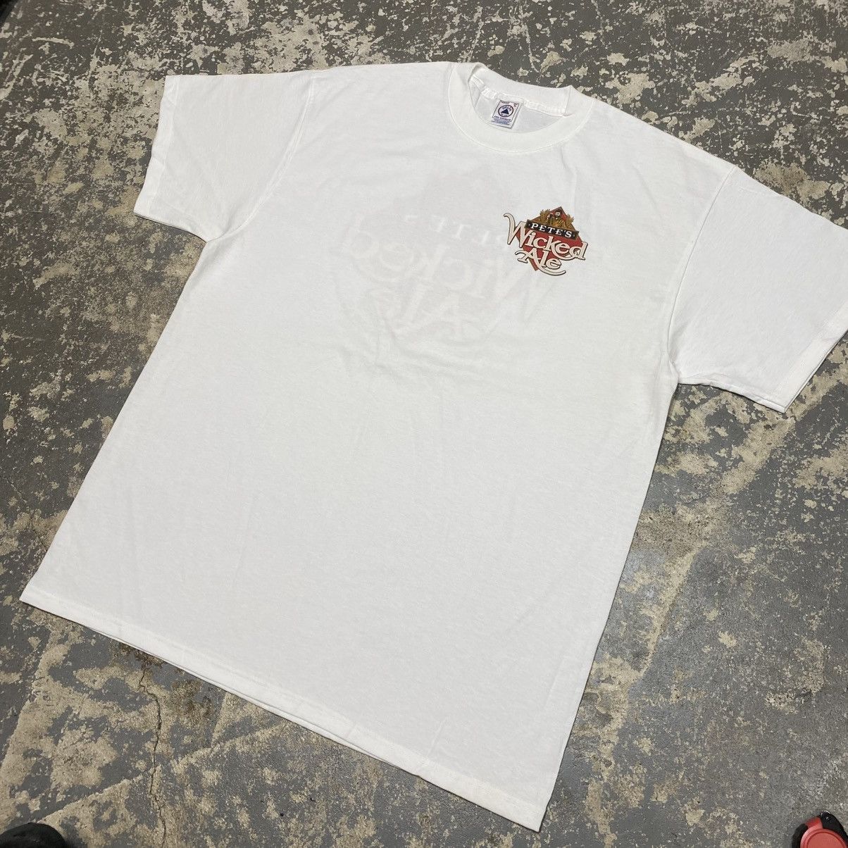 Japanese Brand × Vintage Vintage Pete’s Wicked Ale Beer Y2K Tshirt Size US XL / EU 56 / 4 - 8 Thumbnail