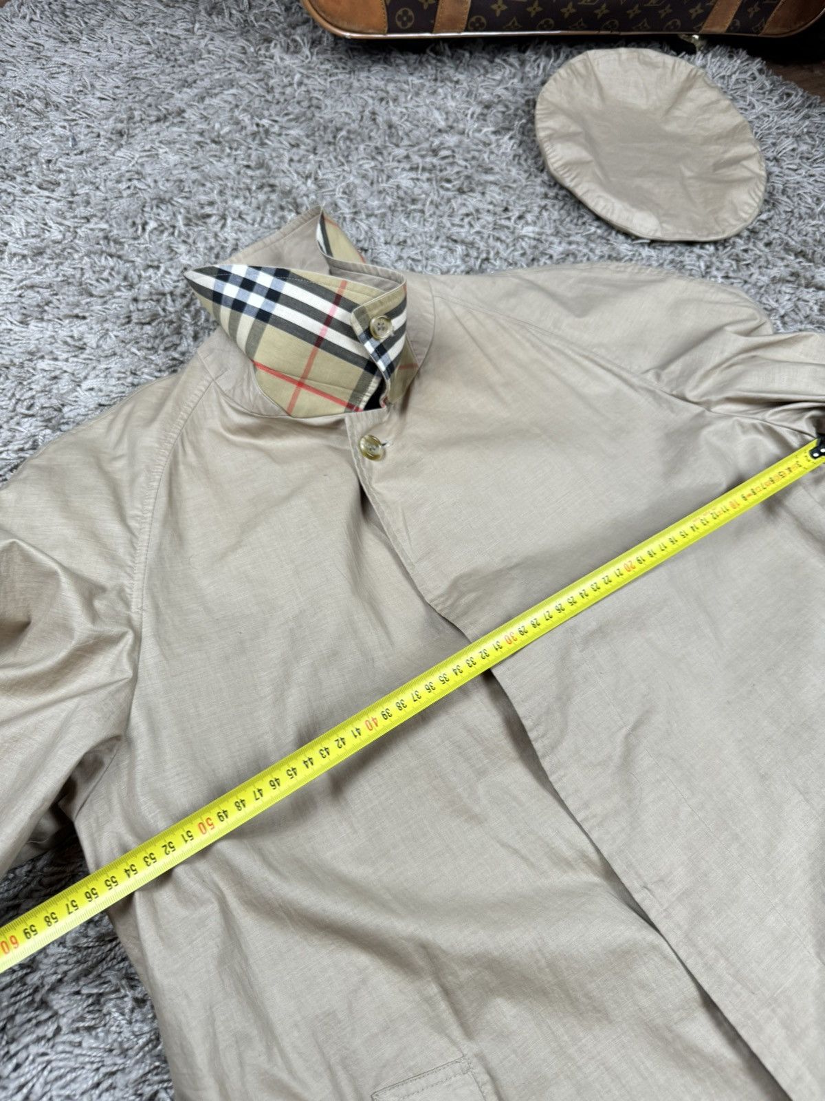 Burberry × Vintage Vintage trench coat Burberry original luxury streetwear item Size M / US 6-8 / IT 42-44 - 4 Thumbnail