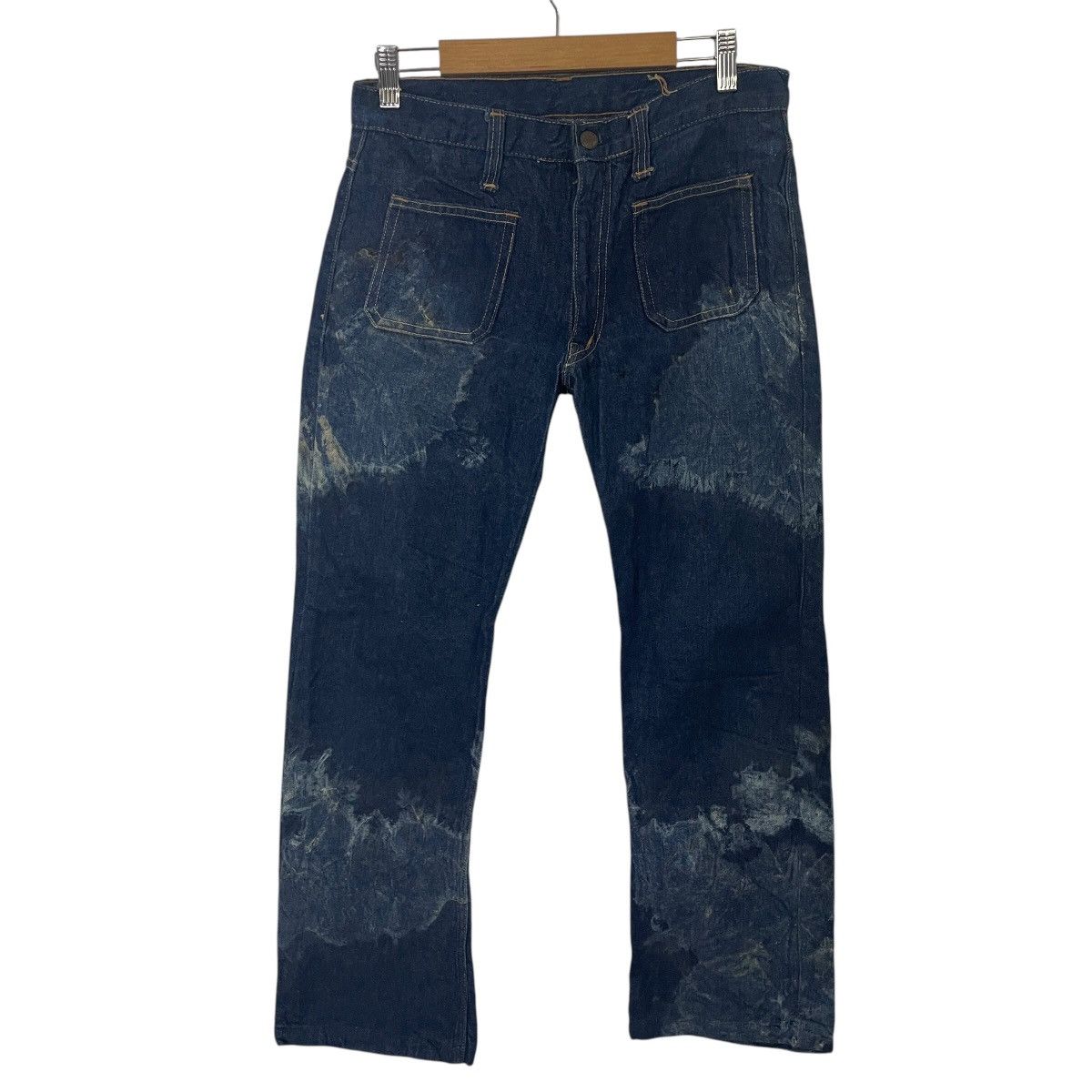 Japanese Brand Vintage Japanese Designer Bush Pants Denim Size US 29 - 1 Thumbnail