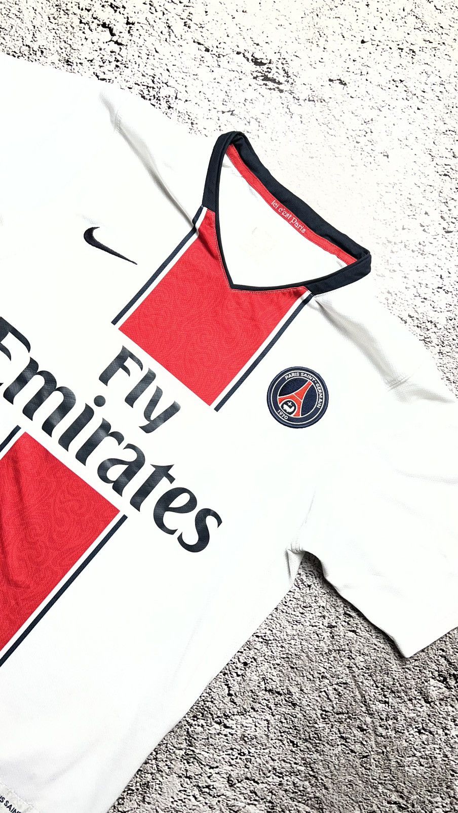 Nike 2007-2008 Nike PSG Paris Saint Germain nike jersey Size US S / EU 44-46 / 1 - 2 Thumbnail
