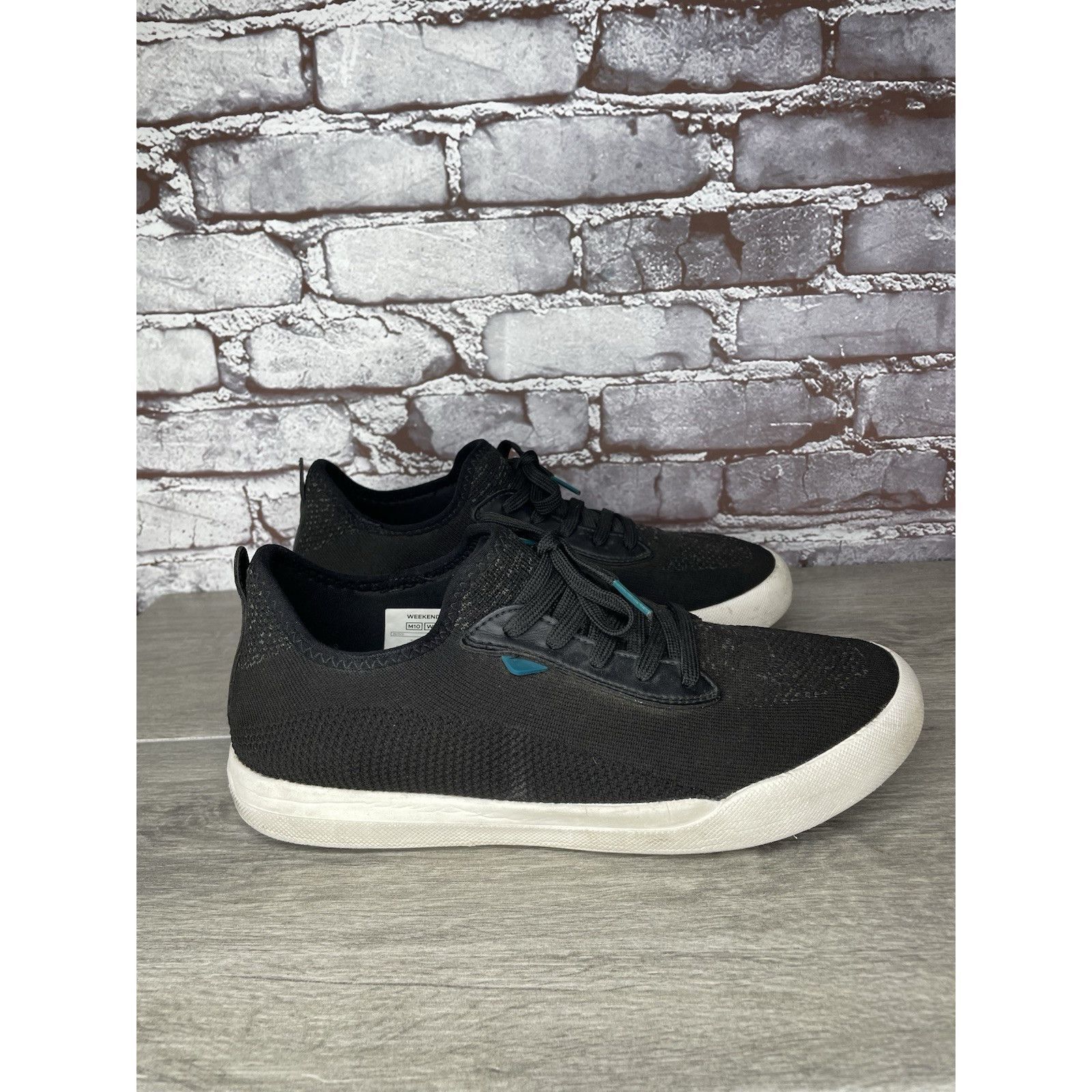 Vessi Vessi Weekend Sneaker Concrete Asphalt Black Fabric Shoes Me Size US 12 / EU 45 - 6 Thumbnail