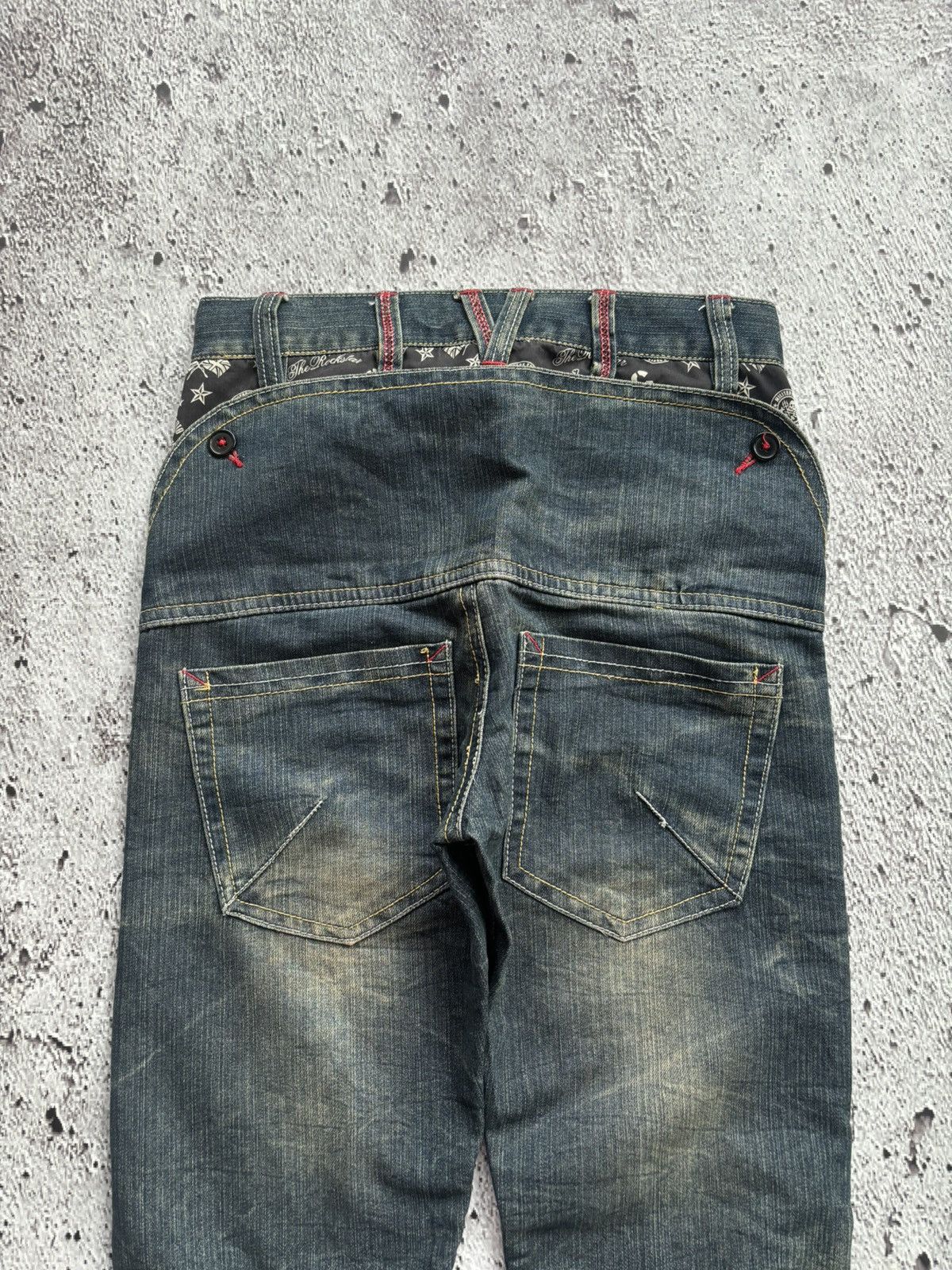 Hysteric Glamour Y2k Ba-tsu studio Skull Punk style Jeans Size US 28 / EU 44 - 3 Thumbnail