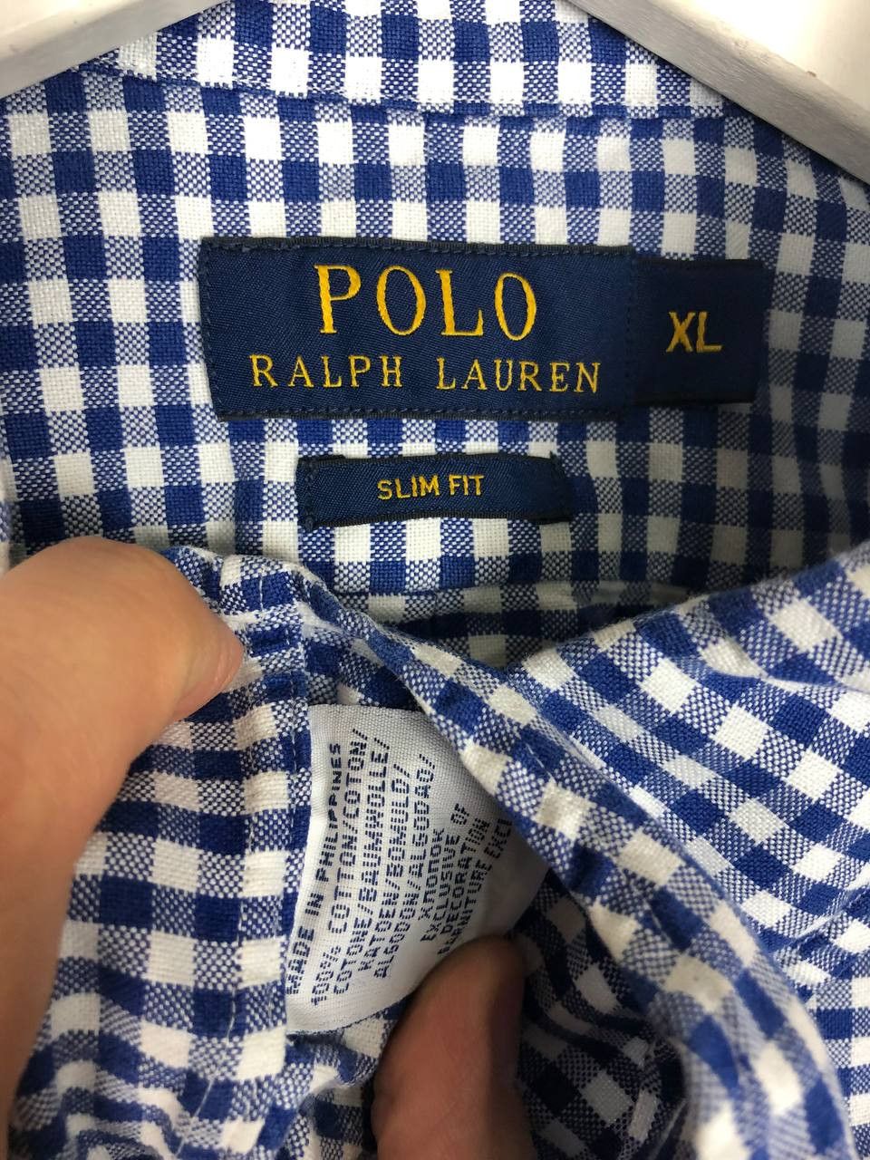 Polo Ralph Lauren Polo Ralph Lauren Shirt Check Heavy Cotton size XL Size US XL / EU 56 / 4 - 8 Thumbnail