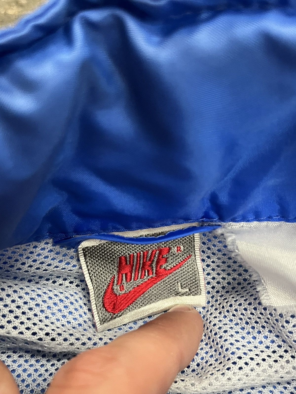 Nike × Vintage Nike windbreaker 90s lightweight jacket drill streetwear Size US L / EU 52-54 / 3 - 7 Thumbnail