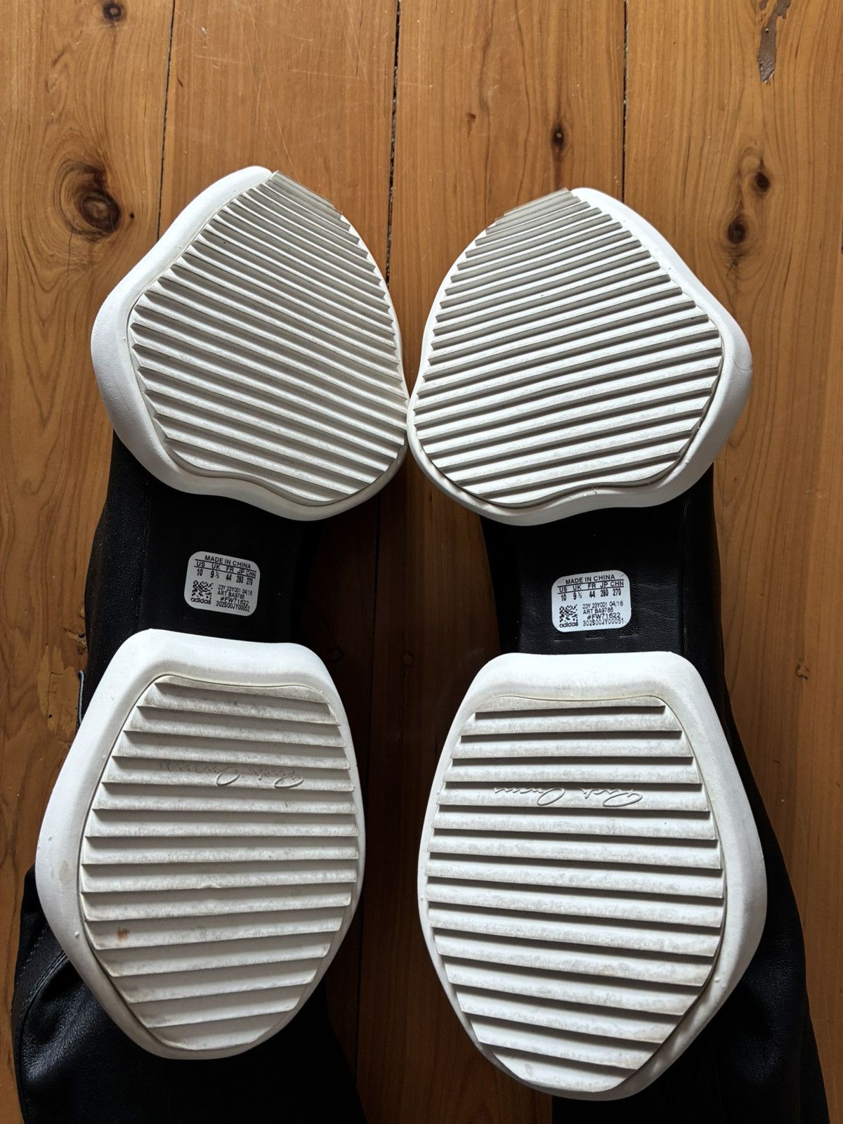 Adidas × Rick Owens RICK OWENS ADIDAS RUNNER STRETCH BOOT SOCK RAMONES GEOBASKET Size US 10 / EU 43 - 11 Thumbnail