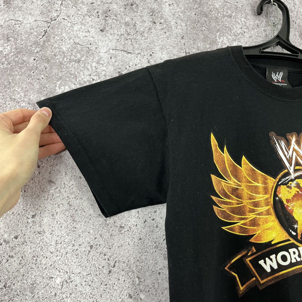 Other WWE World Tour 2011 T-Shirt Double Big Logo Black Size M Size US M / EU 48-50 / 2 - 4 Thumbnail