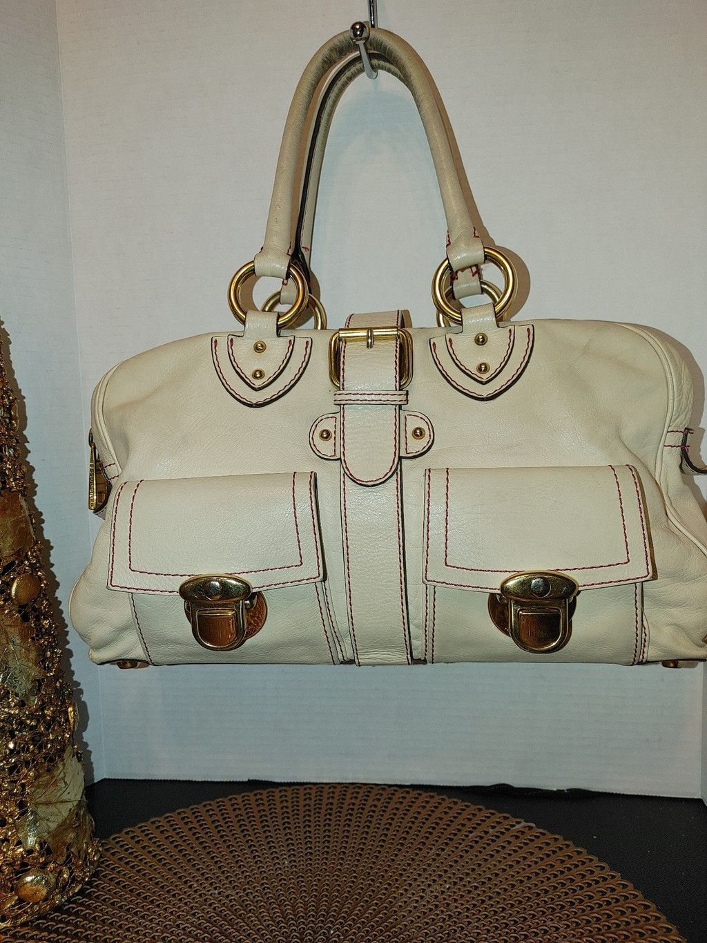 Marc Jacobs Marc Jacobs Venetia Leather Satchel Size ONE SIZE - 1 Thumbnail
