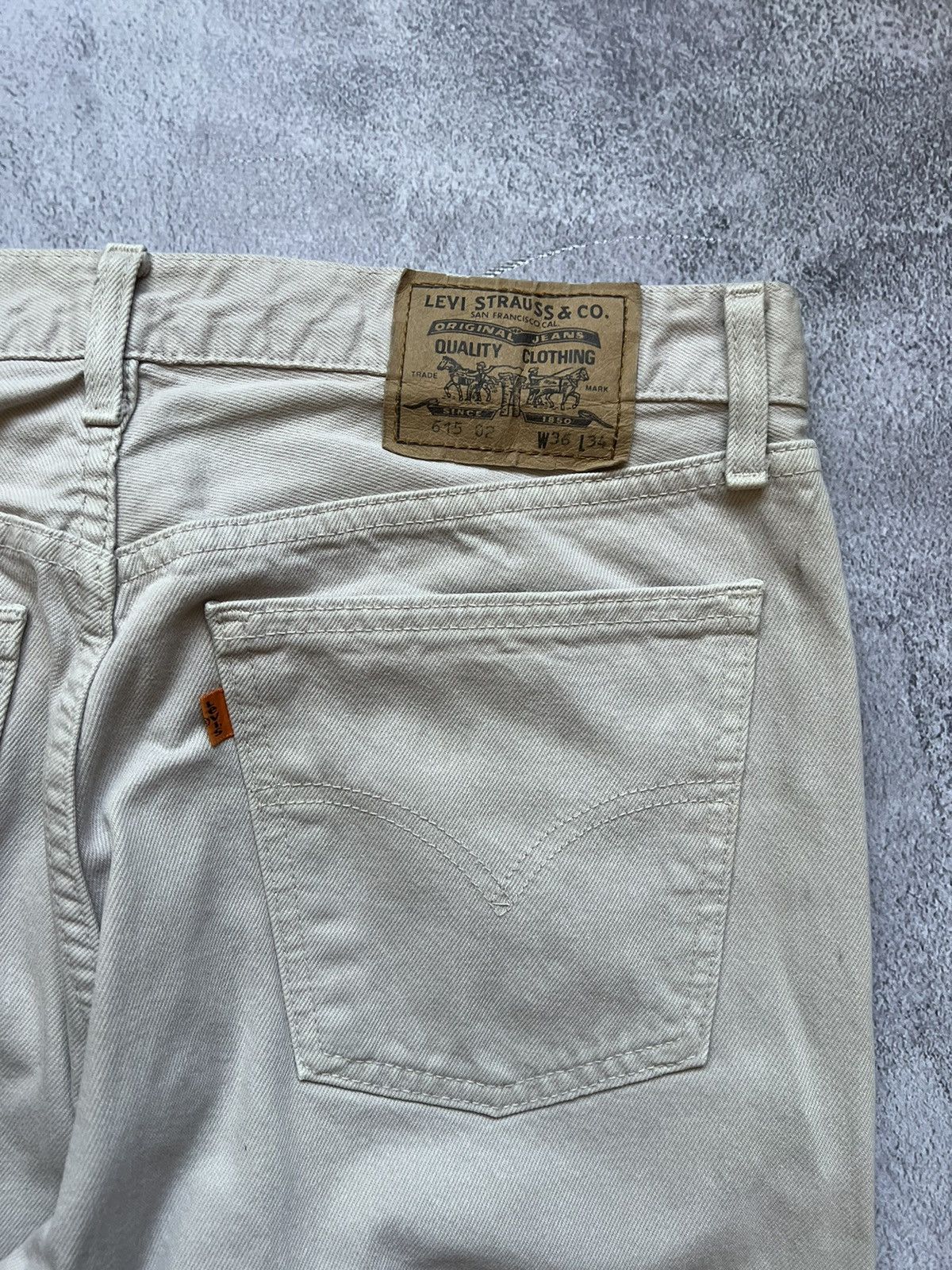 Levi's × Levi's Vintage Clothing × Vintage Vintage 90s Levis 615 Orange Tab Mens Loose Fit Denim Jeans Size US 32 / EU 48 - 6 Thumbnail