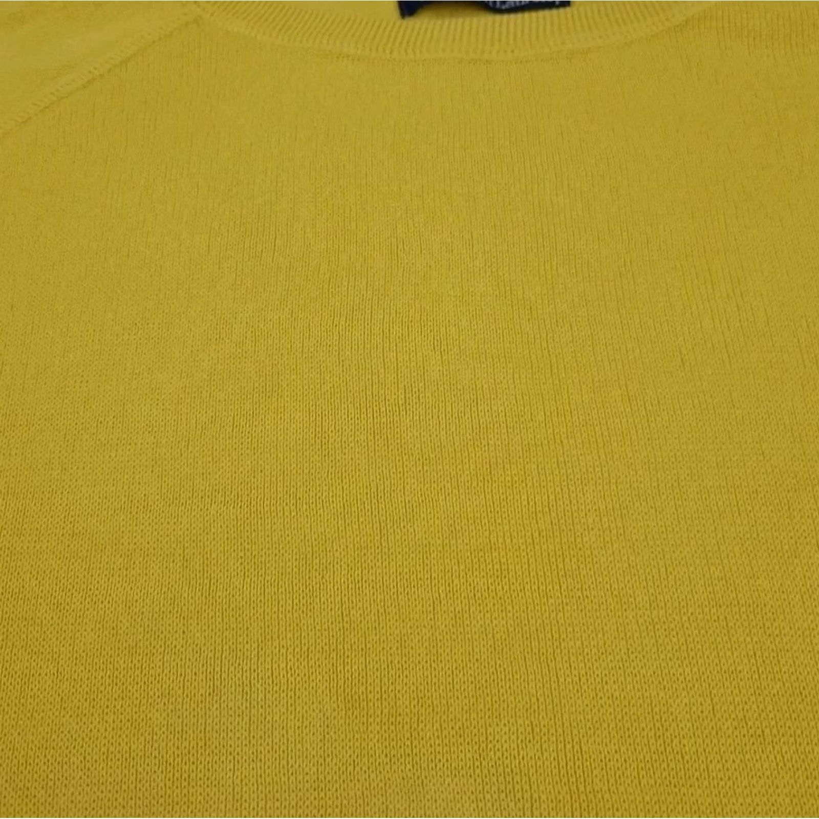Polo Ralph Lauren VINTAGE Polo Ralph Lauren Hi Tech Golf Sweater Pullover Mens M Cotton Yellow 90s RL Sport USA Size US M / EU 48-50 / 2 - 7 Thumbnail