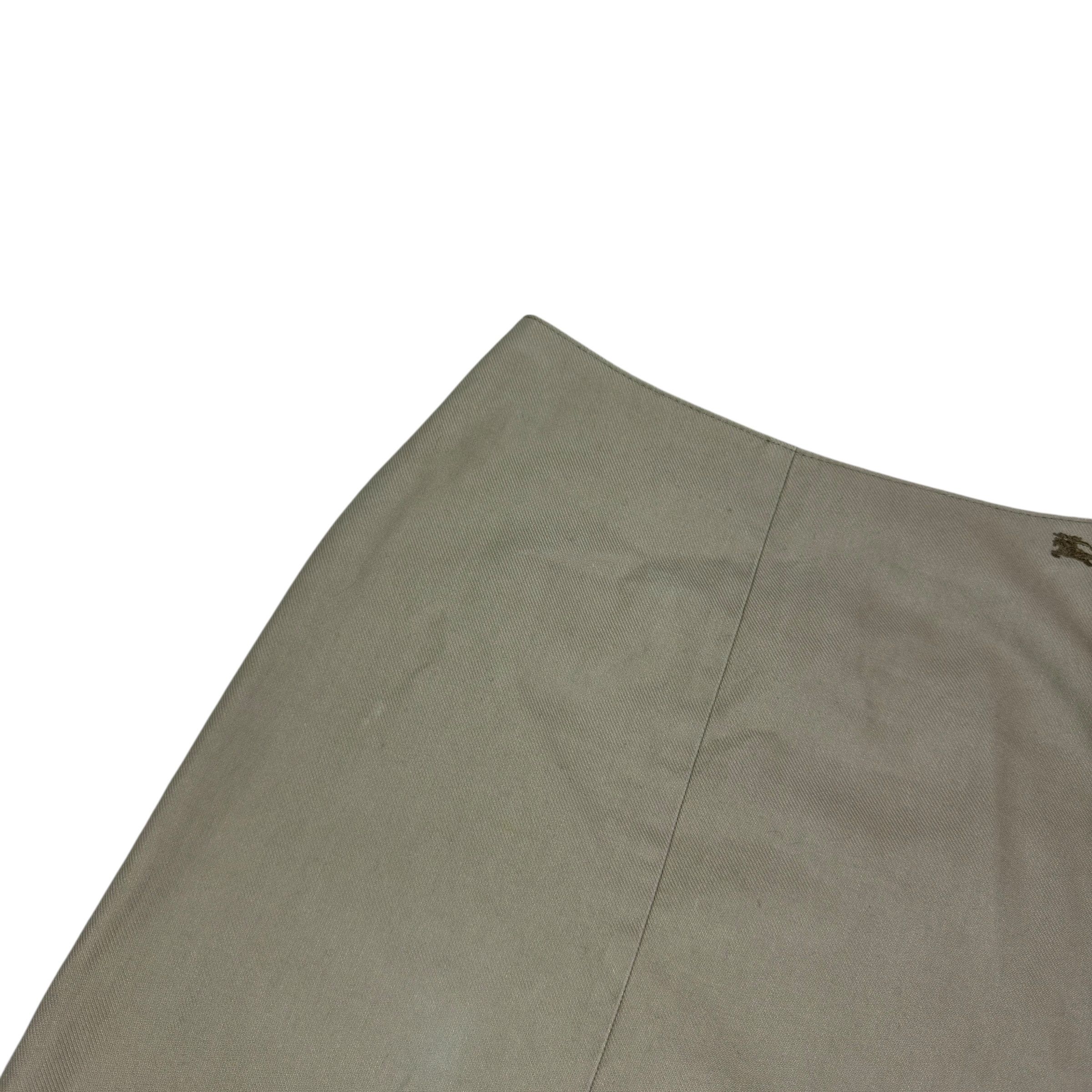 Burberry Burberry London Blue Label Women's Side Zip A-Line Skirt 36 Size 28" / US 6 / IT 42 - 4 Thumbnail