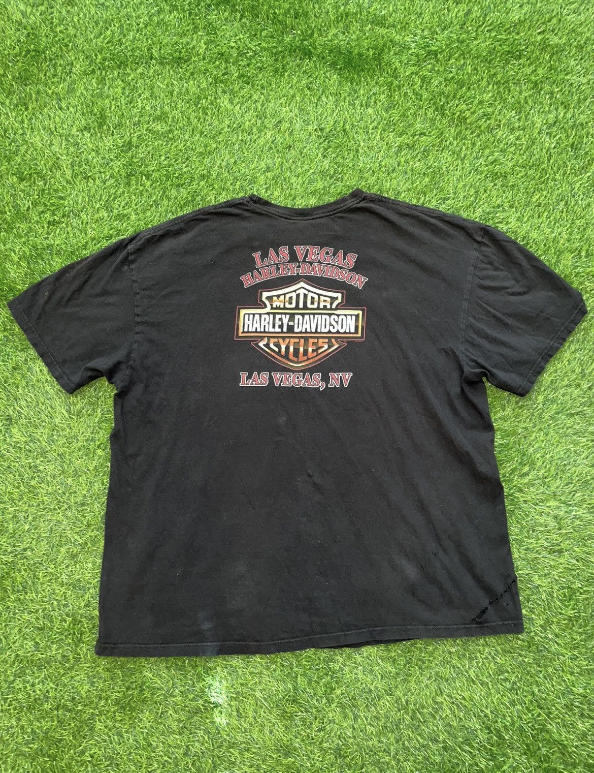 Harley Davidson Harley Davidson Motorcycle Las Vegas Tee Shirt Size 3XL Size US XXL / EU 58 / 5 - 2 Thumbnail