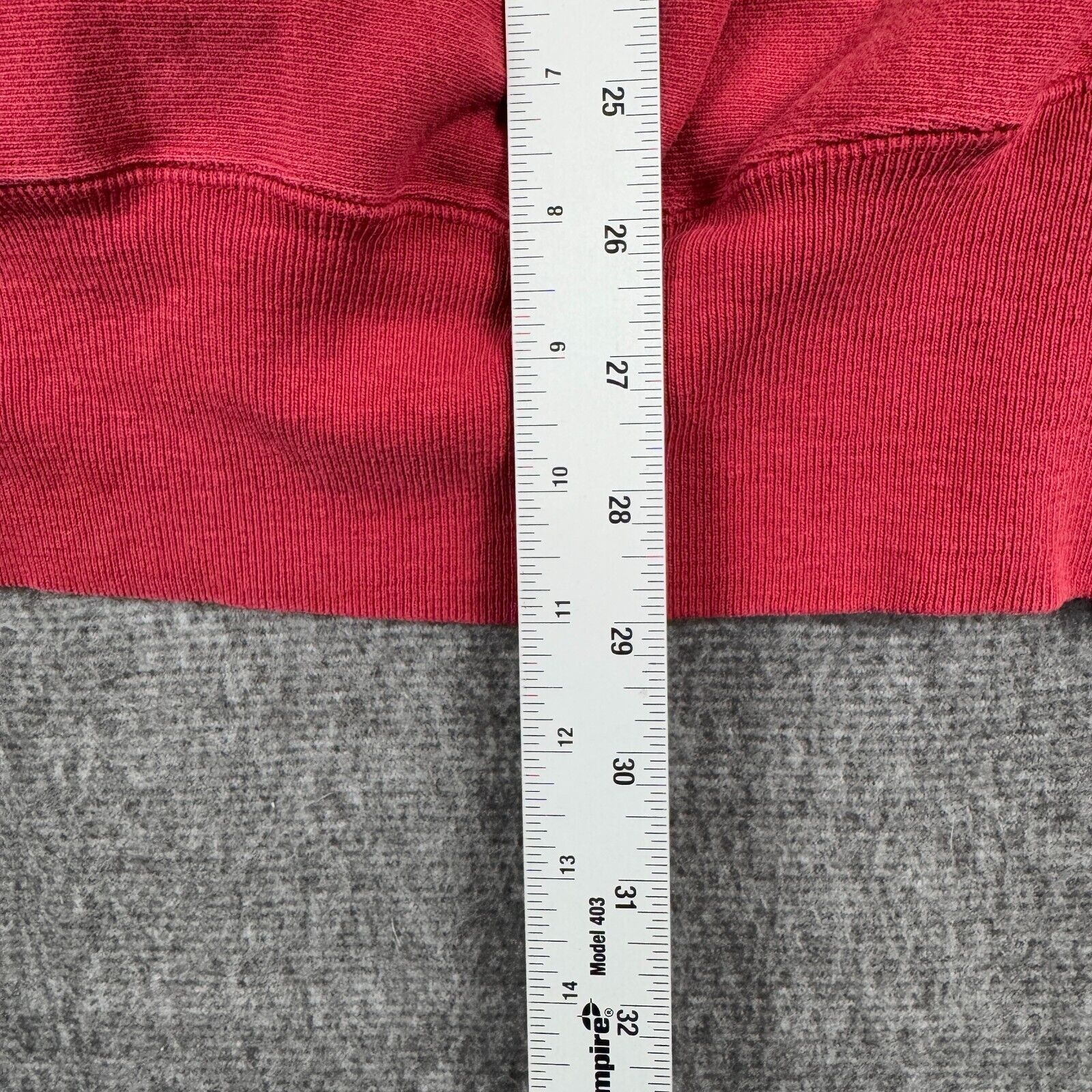 Champion Vintage Champion Reverse Weave Blank Sweatshirt Men's XL Red Size US XL / EU 56 / 4 - 10 Thumbnail