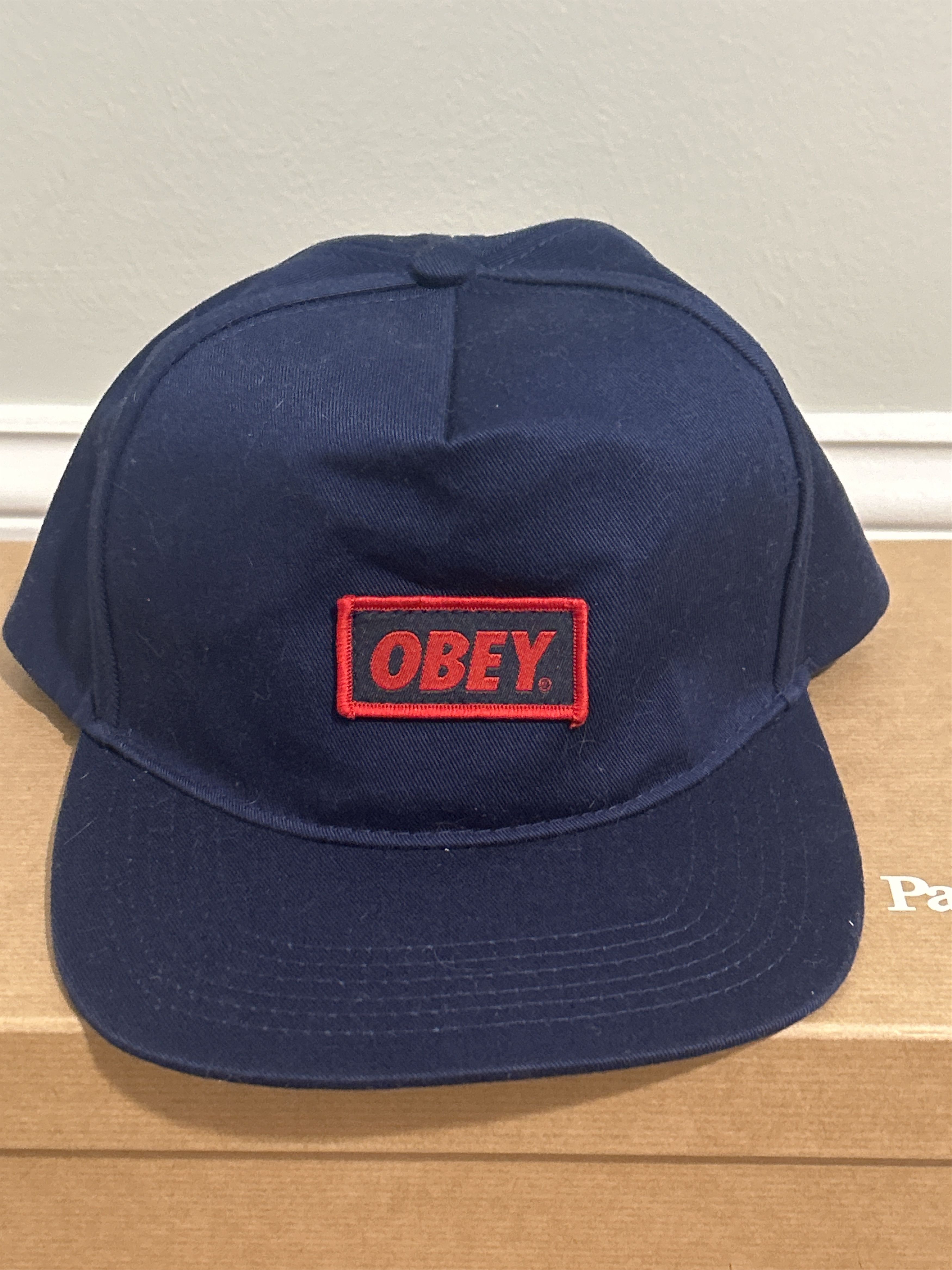 Obey Classic Obey box logo snap back Size ONE SIZE - 1 Thumbnail