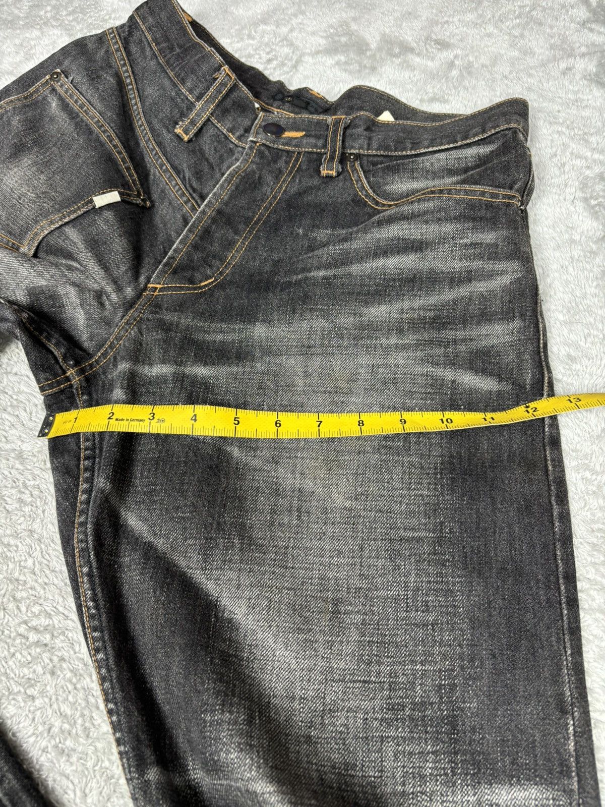 Maison MIHARA YASUHIRO Miharayasuhiro Denim Faded Jeans. S0358 Size US 30 / EU 46 - 12 Thumbnail