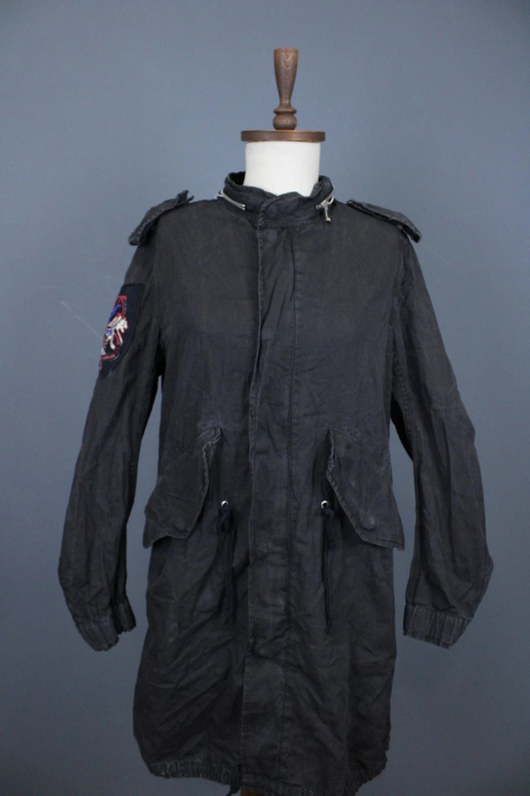 Balmain Decarnin Period SS11 m-51 Fishtail Parka Size US S / EU 44-46 / 1 - 1 Thumbnail