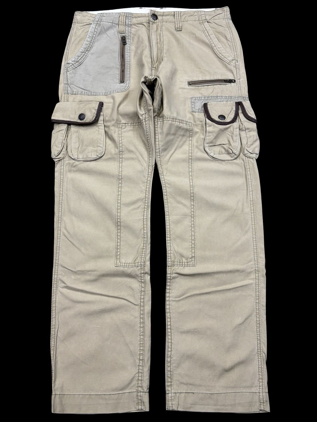 Edwin EDWIN Very Rare Multipockets Two Tones USMC Cargo Pant F808 Size US 35 - 1 Thumbnail