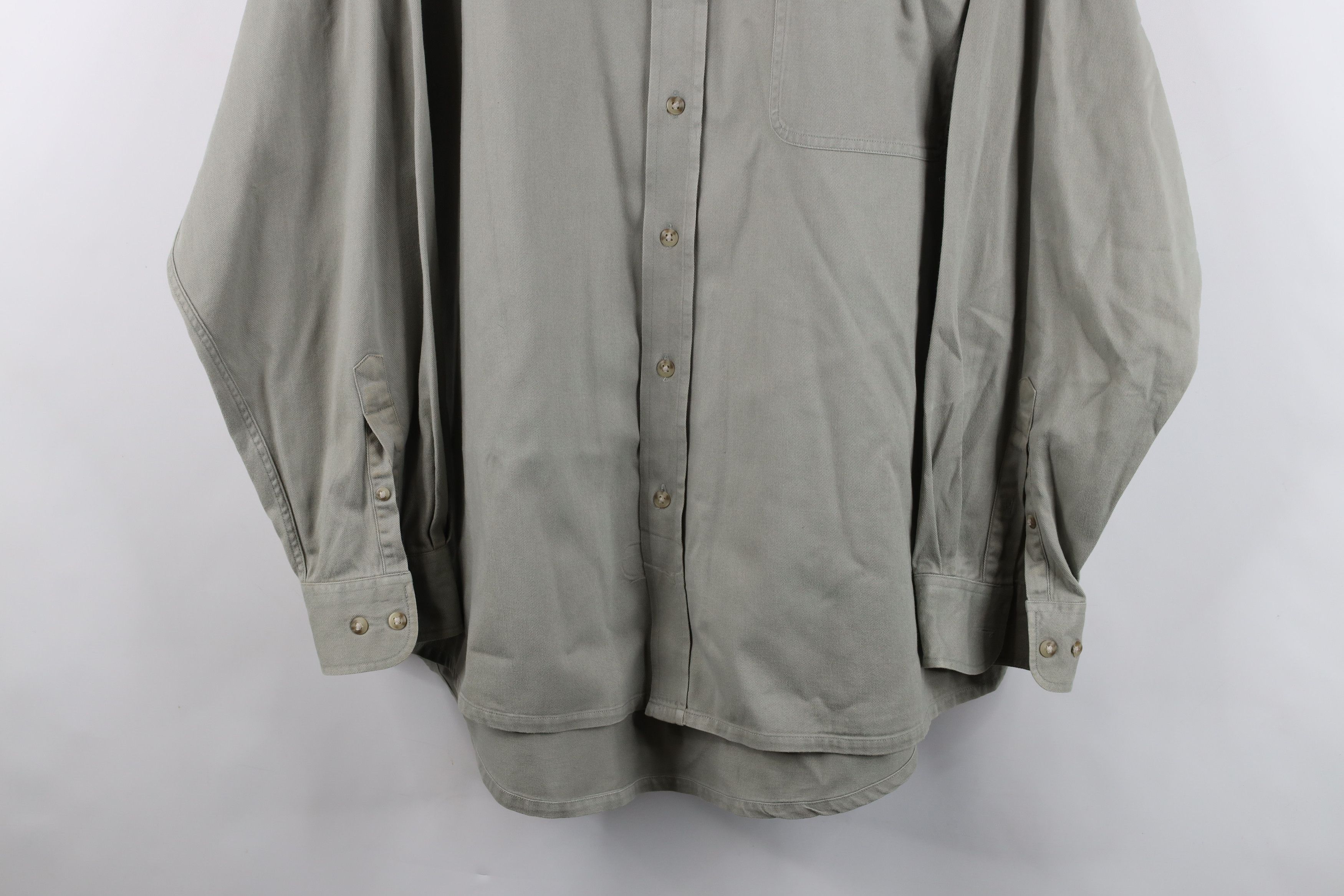 Vintage Vintage 90s Team USA Hockey Button Down Shirt Green Size US L / EU 52-54 / 3 - 3 Thumbnail