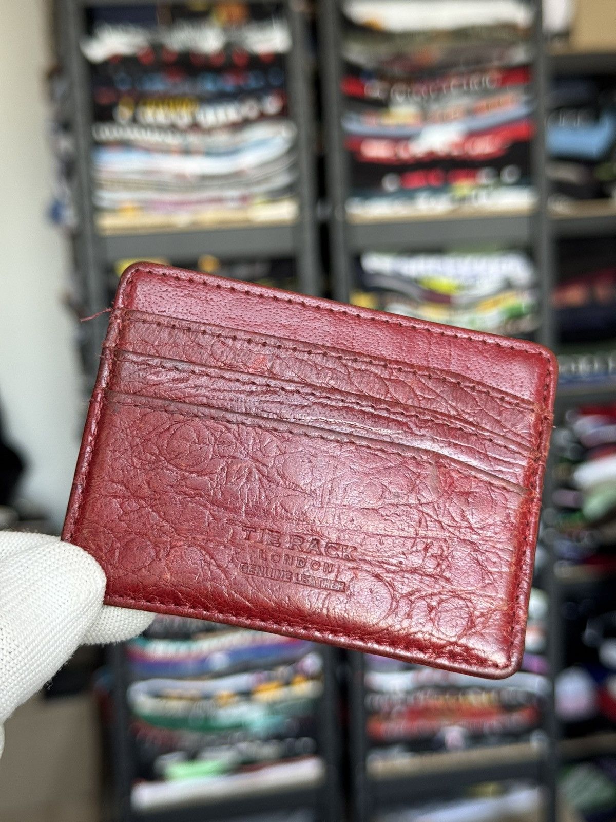 Leather Tie Rack London leather wallet Size ONE SIZE - 1 Thumbnail
