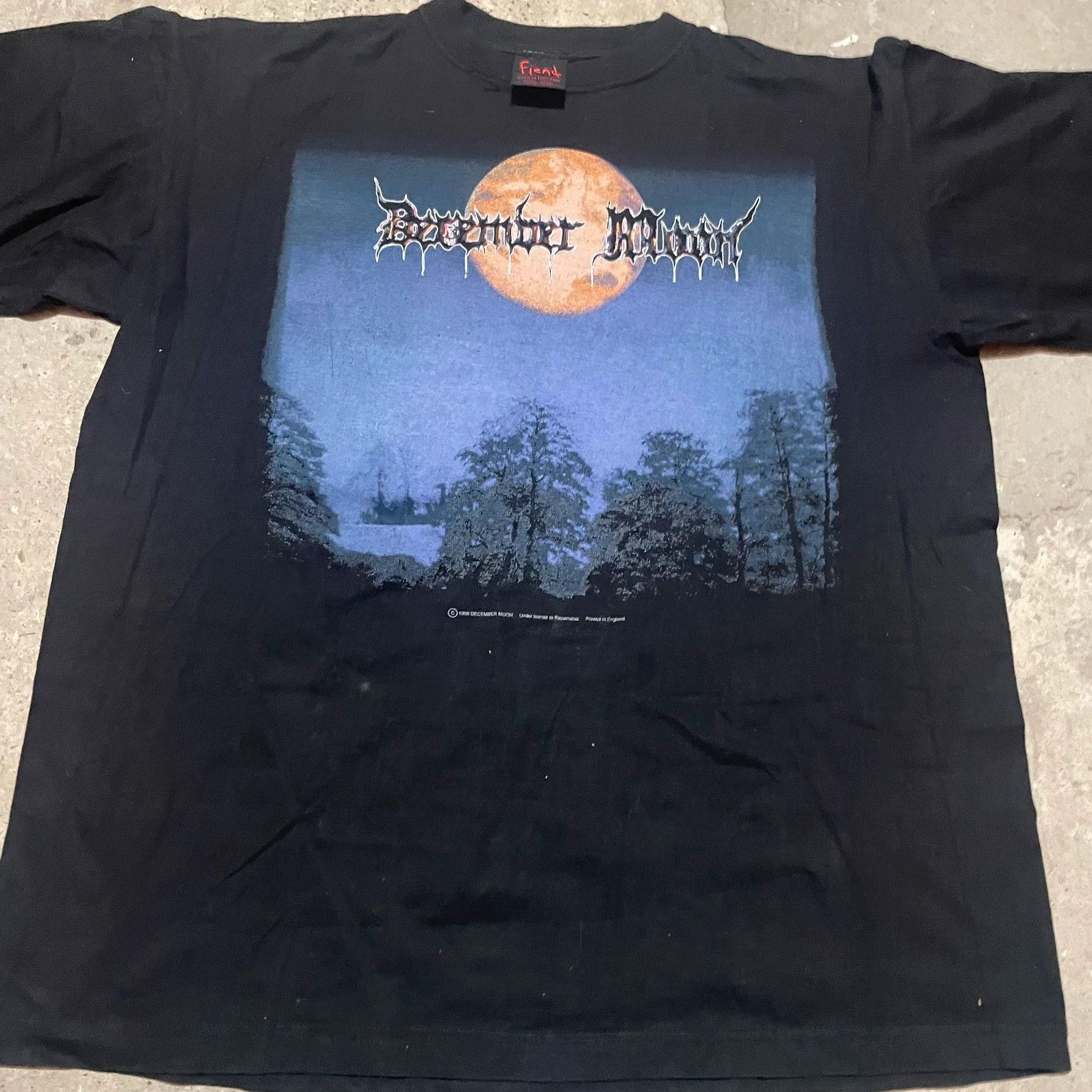 Band Tees December Moon 1996 t-shirt Size US XL / EU 56 / 4 - 3 Thumbnail