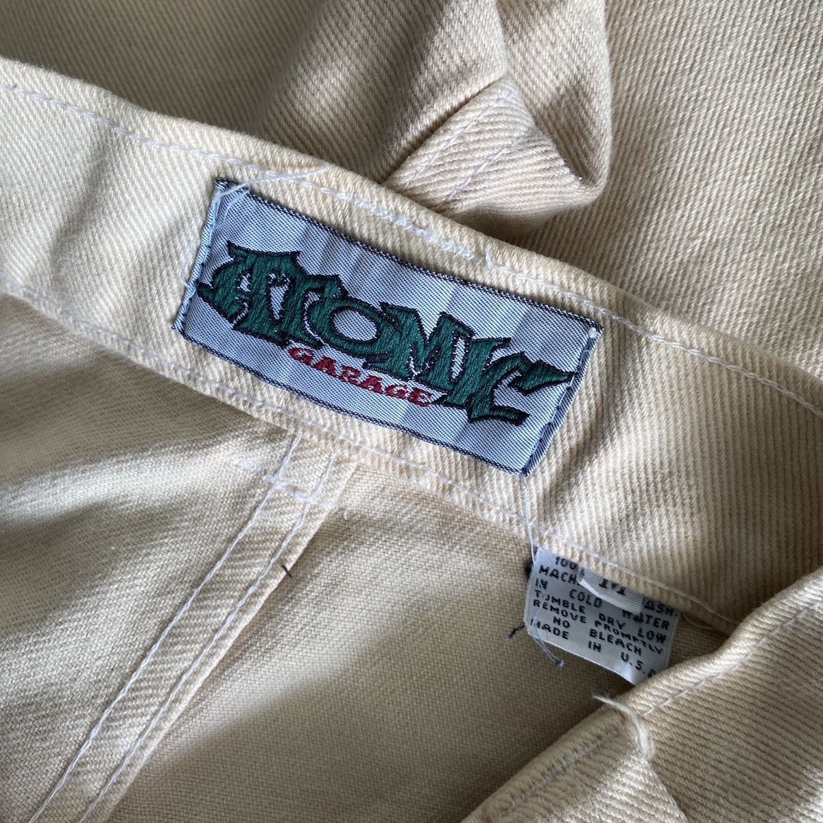 Atomic × JNCO Vintage Atomic Garage Baggy Pants Big Pocket Size US 30 / EU 46 - 8 Thumbnail