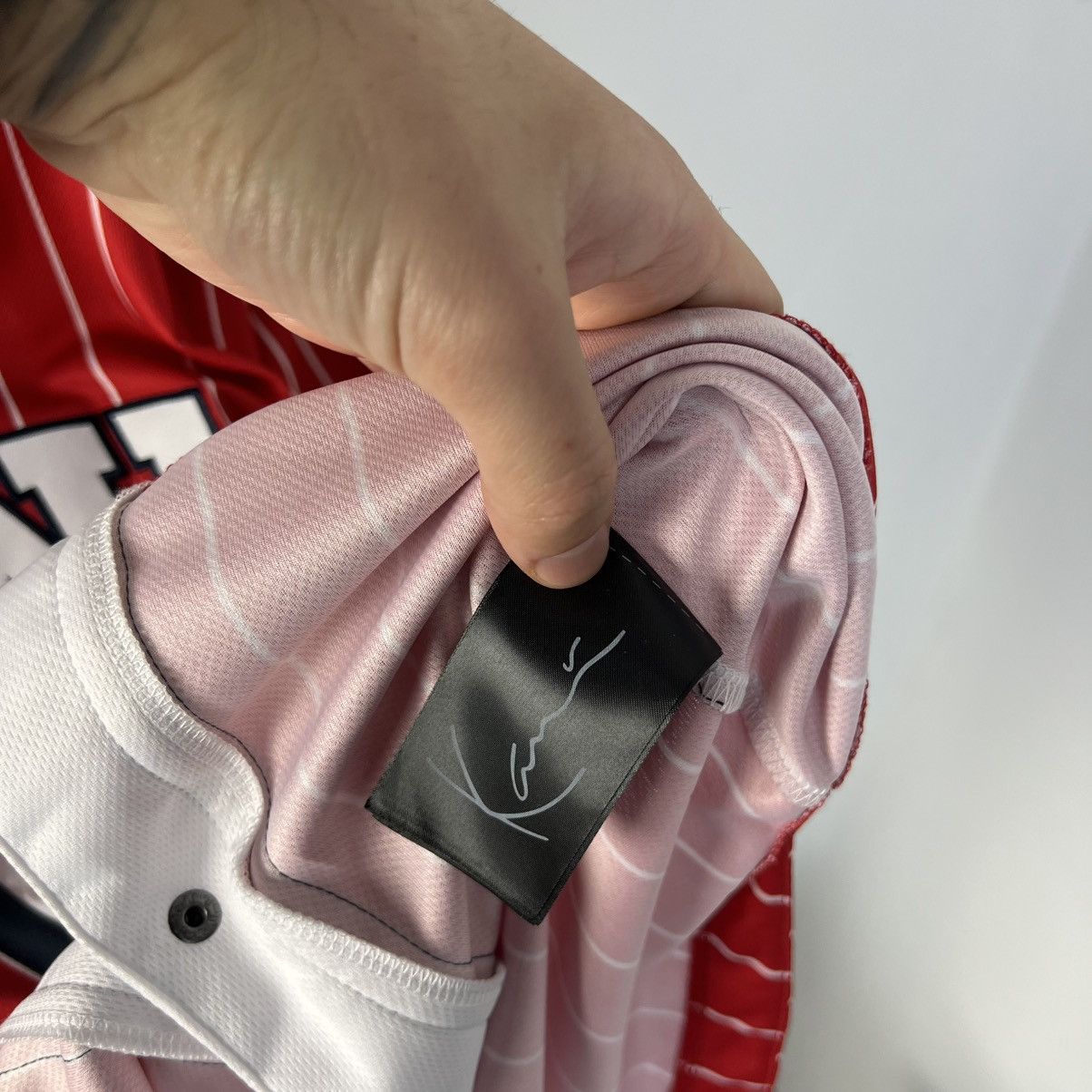 Karl Kani Karl Kani Spellout Big Embroidered Logo Button Up Jersey Size US S / EU 44-46 / 1 - 4 Thumbnail
