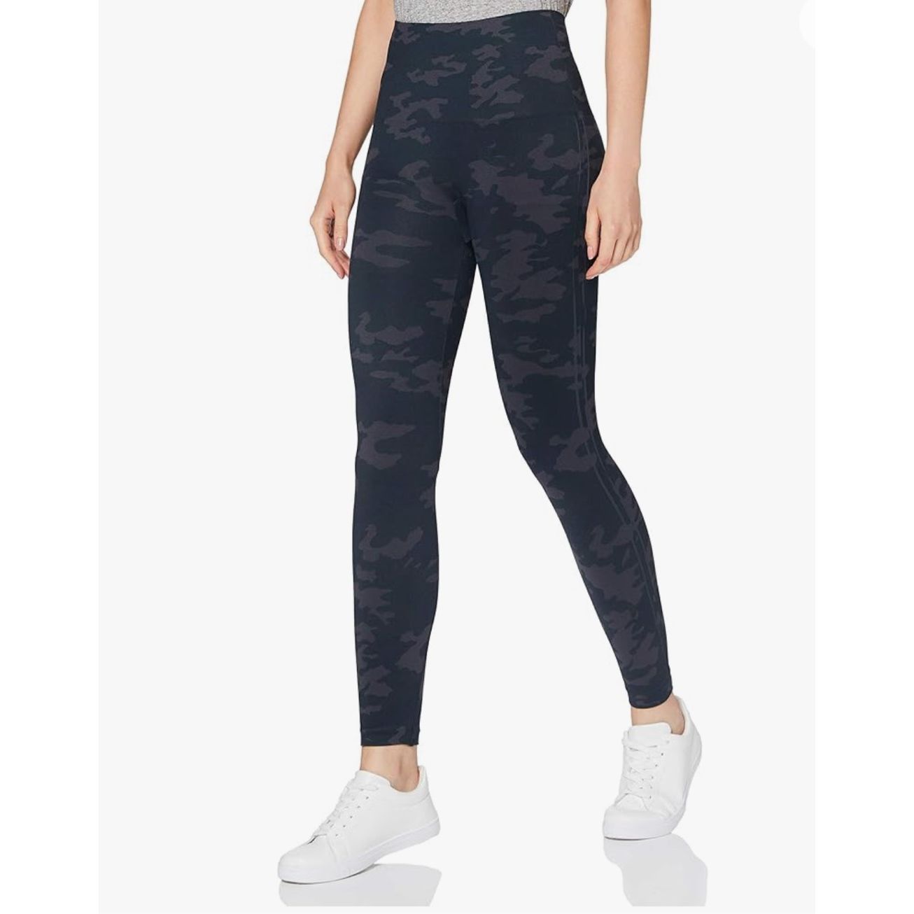 Spanx Spanx NWT Look at Me Now Womens Leggings Seamless Black Camo sz S Size 28" / US 6 / IT 42 - 1 Thumbnail