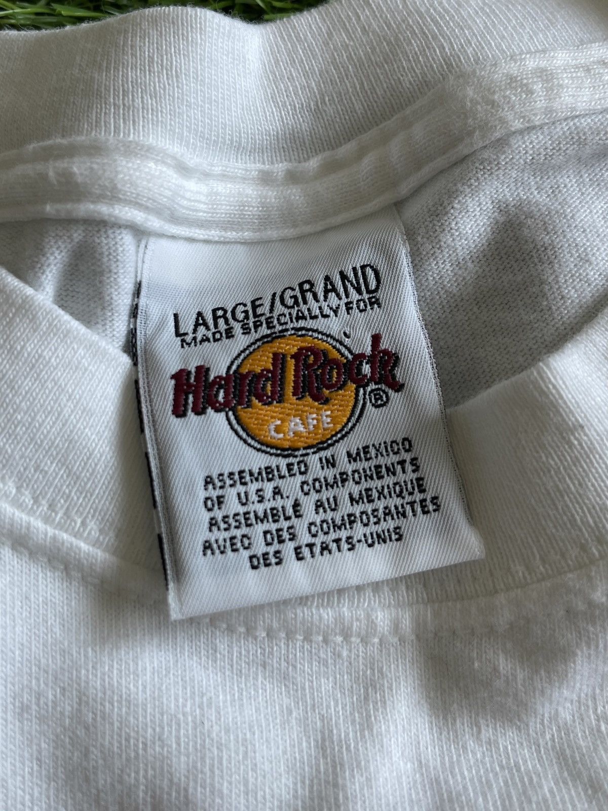 Hard Rock Cafe Vintage 90s Hard Rock Cafe Caymen Islands Graphic Tee Size US L / EU 52-54 / 3 - 3 Thumbnail
