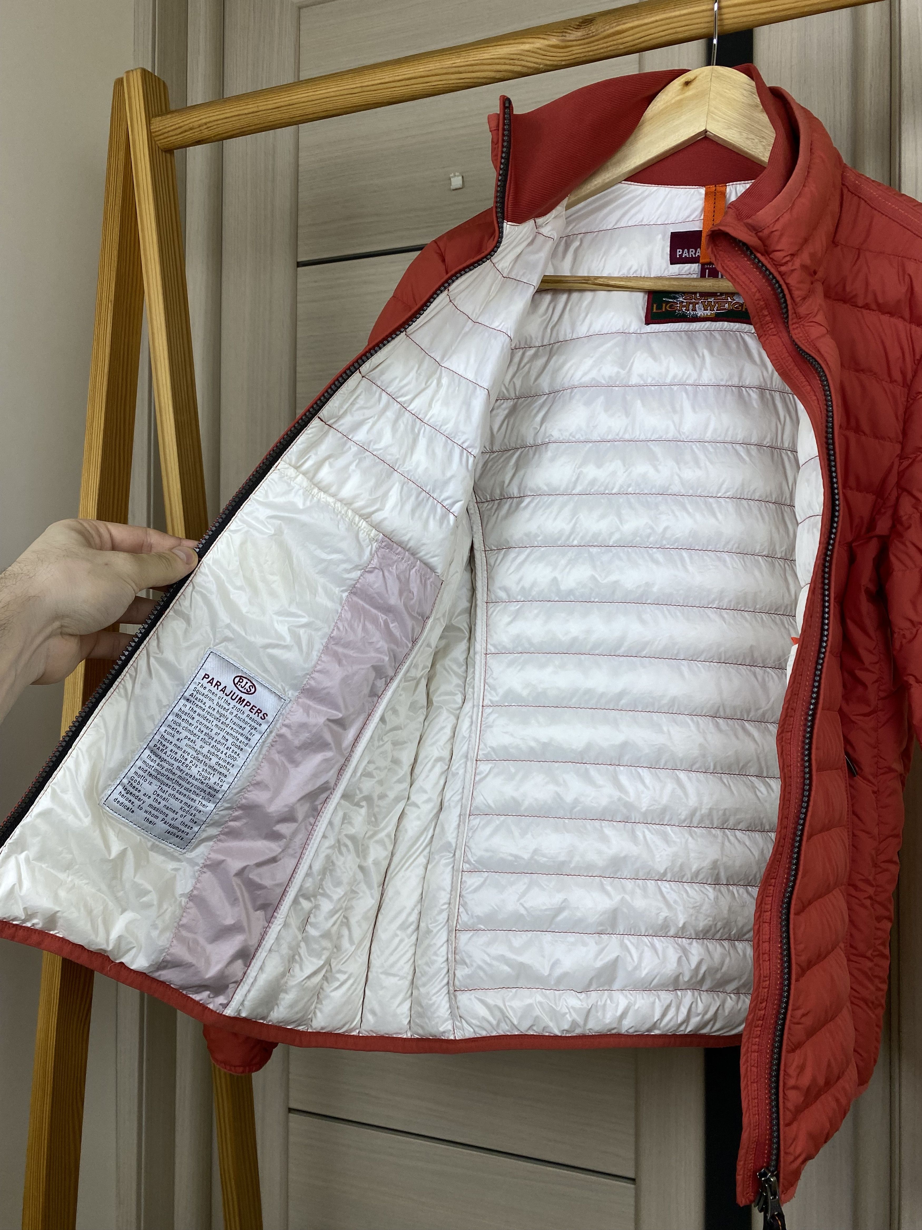 Parajumpers Parajumpers Geena Super Lightweight Down Puffer Jacket Size L / US 10 / IT 46 - 4 Thumbnail