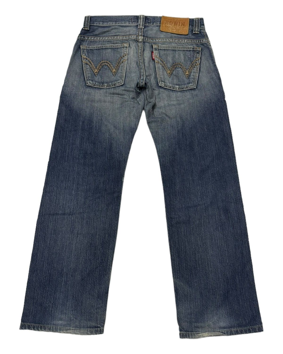 Edwin VINTAGE EDWIN XU DISTRESSED DENIM JEANS Size US 32 / EU 48 - 2 Thumbnail
