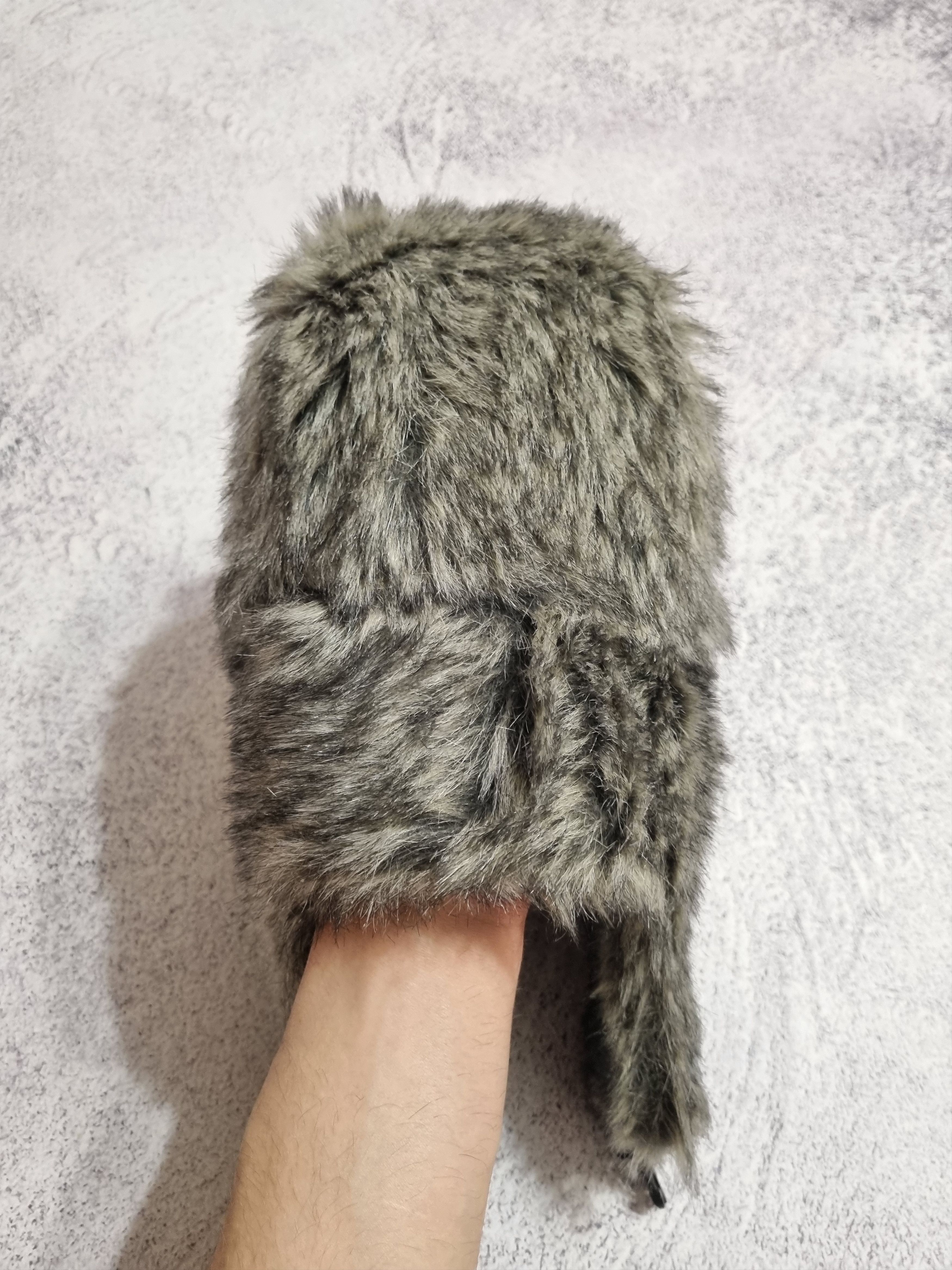 Vintage Vintage Faux Fur Opium Style Trapper Hat Ushanka Size ONE SIZE - 4 Thumbnail