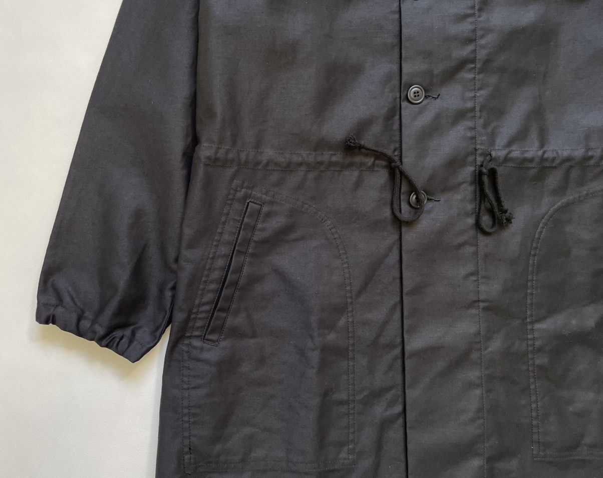 Comme des Garcons S/S 12 Black Cotton Fish Tail Parka Size US L / EU 52-54 / 3 - 6 Thumbnail