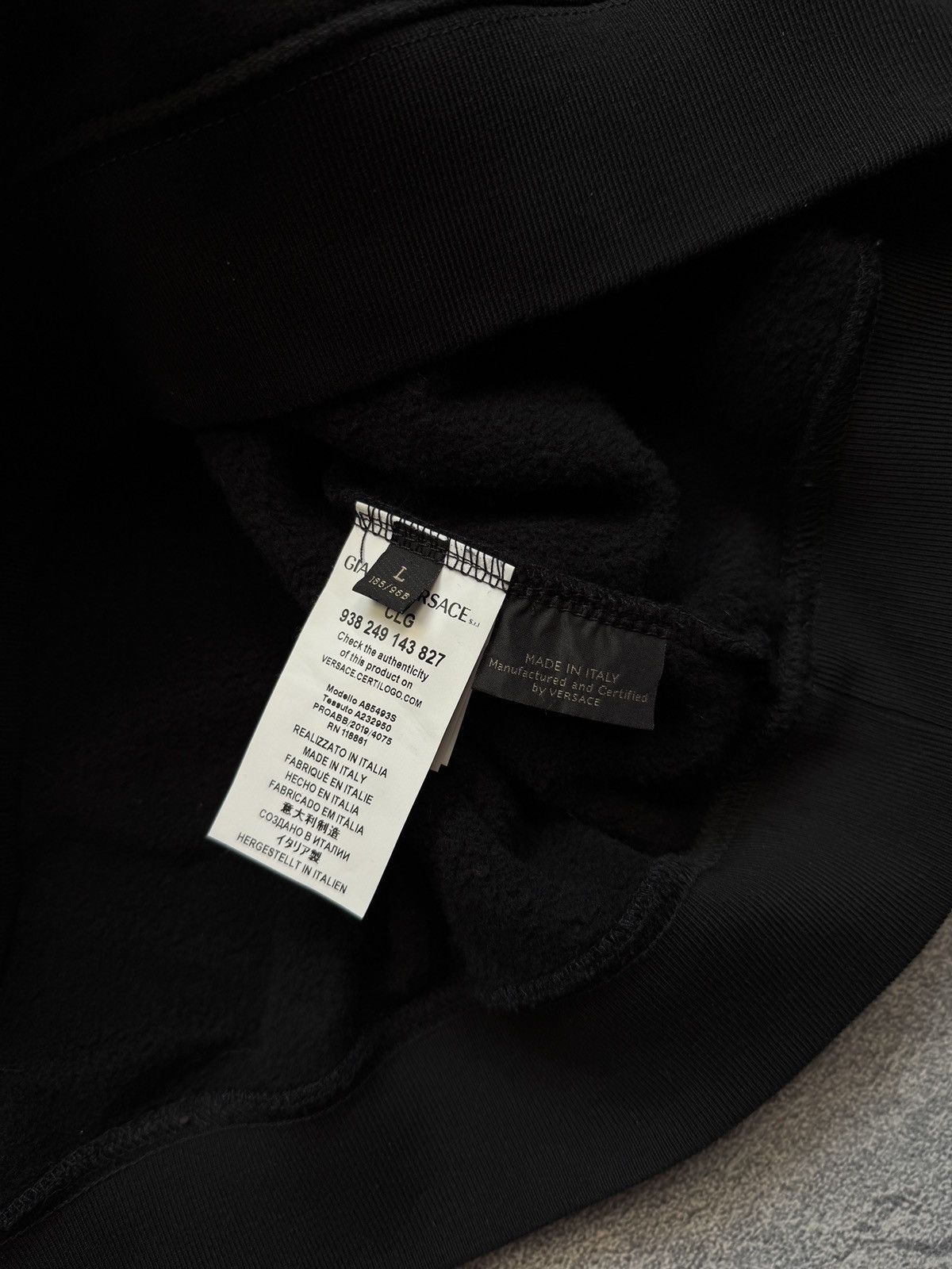 Versace Versace Sweatshirt Big Box Logo Size US L / EU 52-54 / 3 - 6 Thumbnail