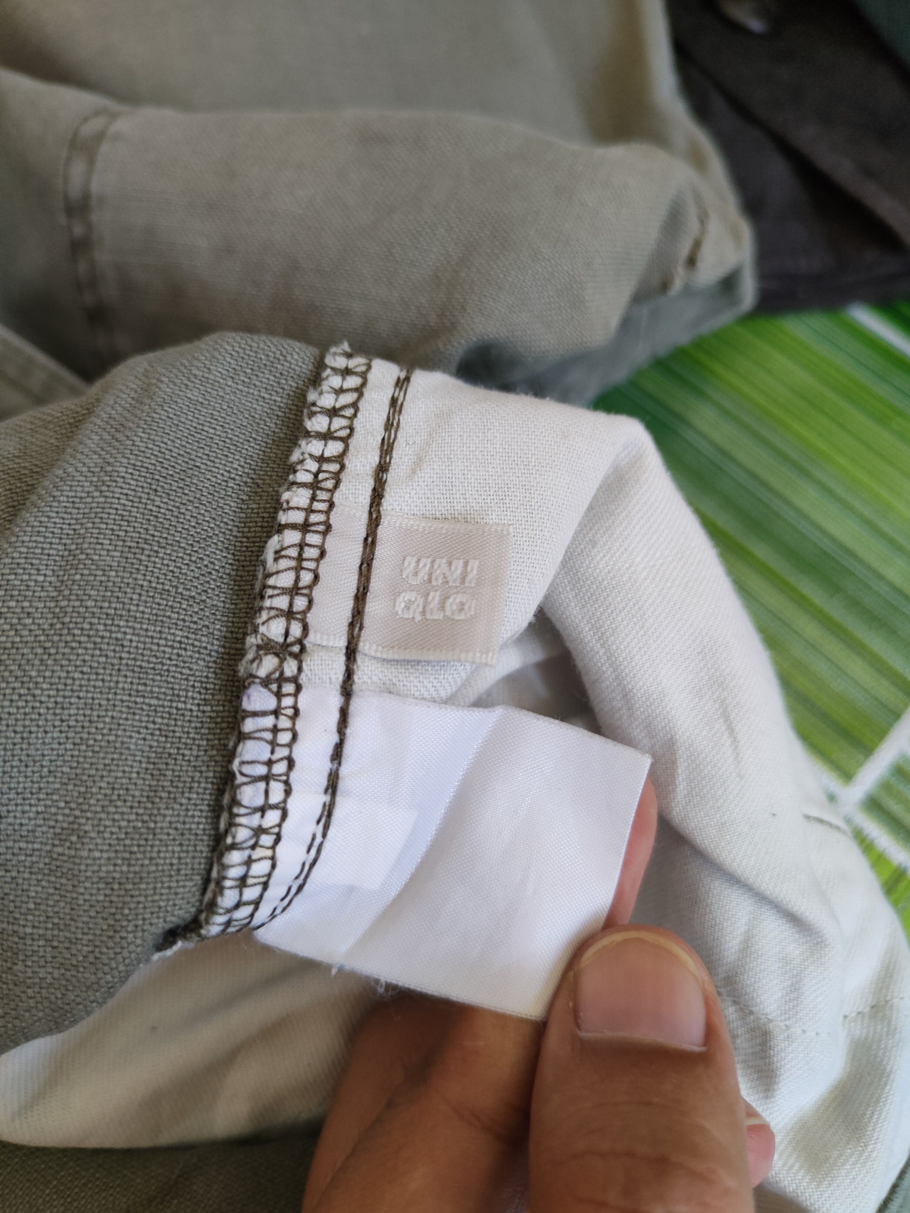 Japanese Brand Uniqlo Green Faded Multipocket Tactical Cargo Pants #S1344 Size US 34 / EU 50 - 19 Thumbnail