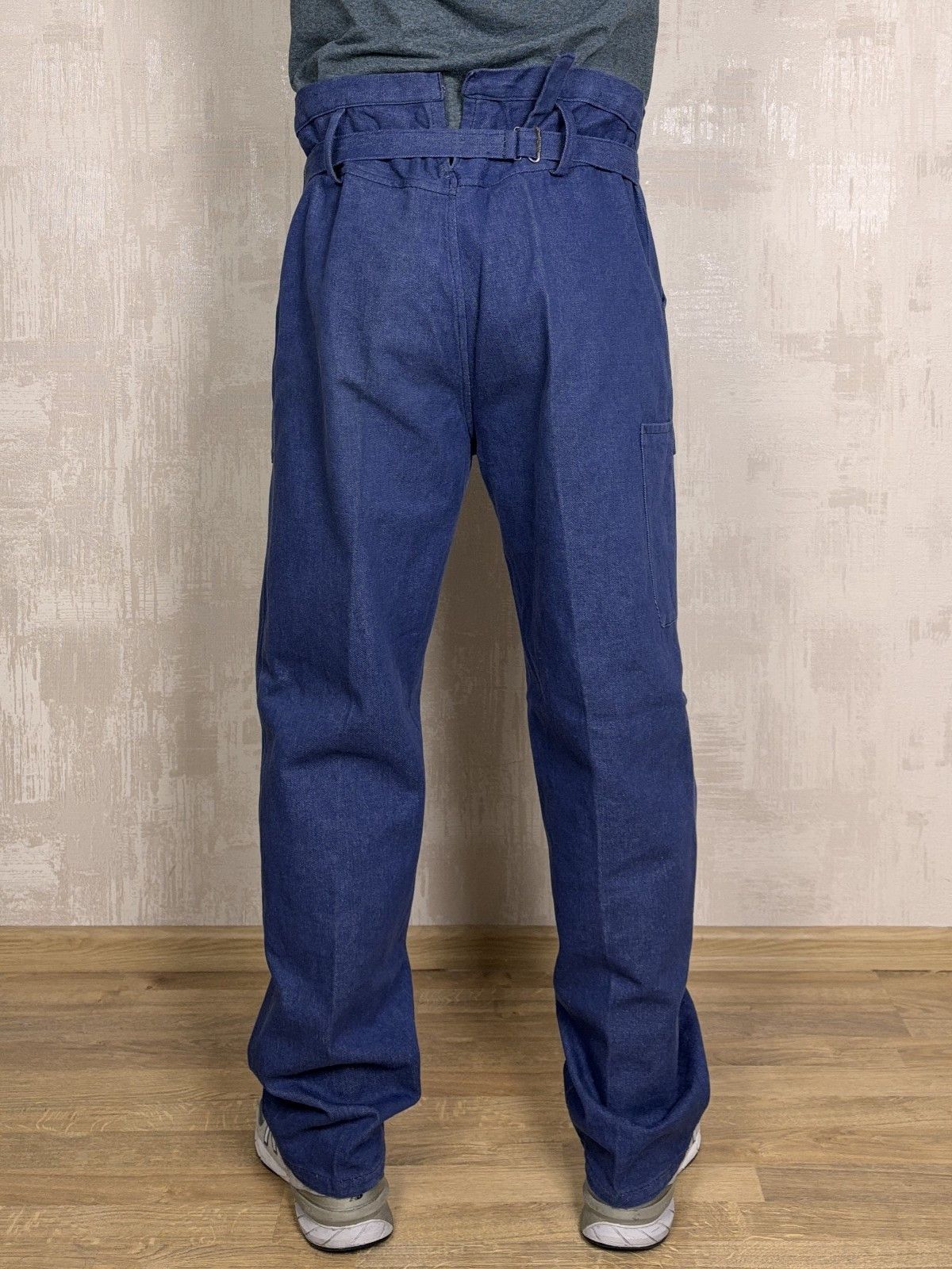 Le Laboureur Vintage Chore Jacket Buckel Back Pants French Set Work Size US L / EU 52-54 / 3 - 18 Thumbnail