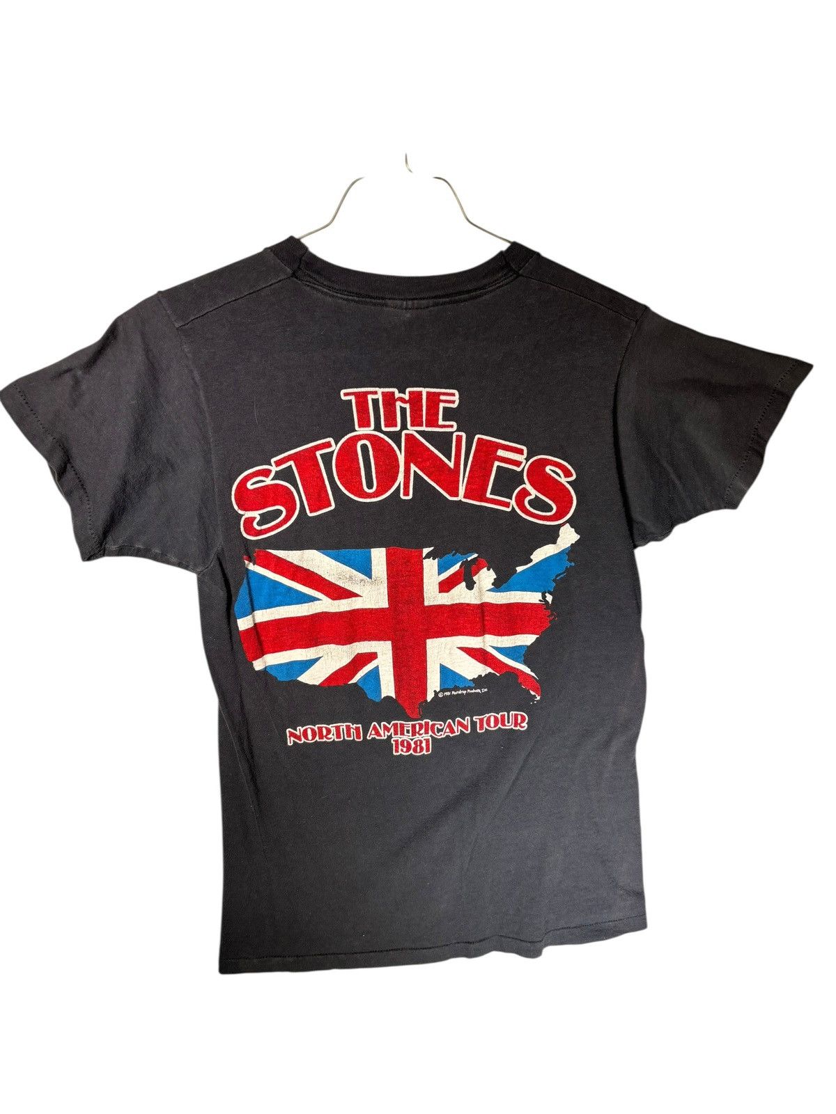 Band Tees 1981 Rolling Stones Tour Tshirt Size US S / EU 44-46 / 1 - 9 Thumbnail