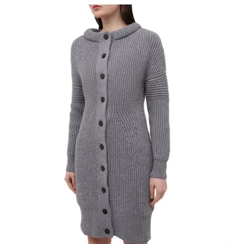 Alexander McQueen Alexander McQUEEN Long sweater jacket Nextarrow-2505 Size XS / US 0-2 / IT 36-38 - 1 Thumbnail