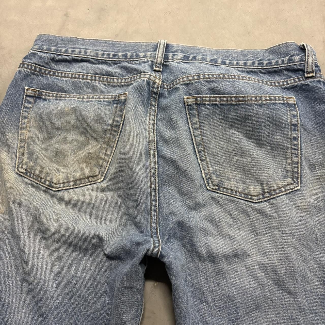 Old Navy Crazy Vintage Y2K/2000s Baggy Old Navy Skater Streetwear Medium Wash Denim Jeans! Size US 34 / EU 50 - 7 Thumbnail