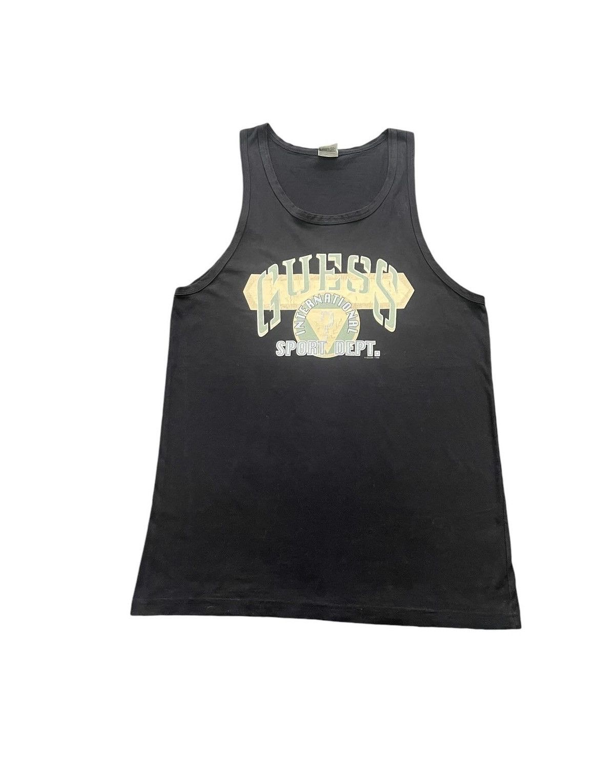 Guess × Vintage Vintage Guess Sleeveless Tshirt Size US L / EU 52-54 / 3 - 1 Thumbnail