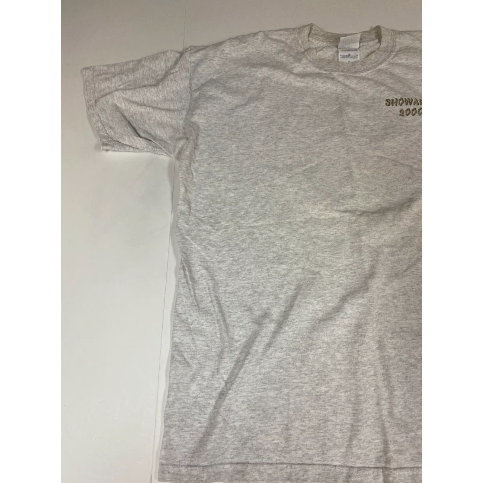 Gildan Gildan Mens Shirt XL Gray Crew Neck Cotton Short Sleeve Logo Atlanta Woodcraft Vintage: No Size US XL / EU 56 / 4 - 3 Thumbnail