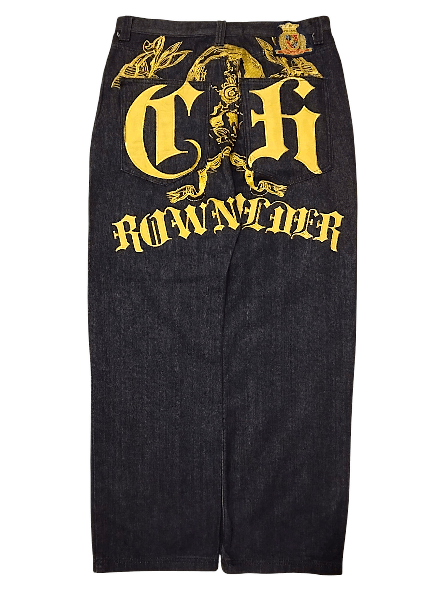 JNCO × Southpole VTG CROWN HOLDER JEANS EMBROIDERED Size US 32 / EU 48 - 1 Thumbnail