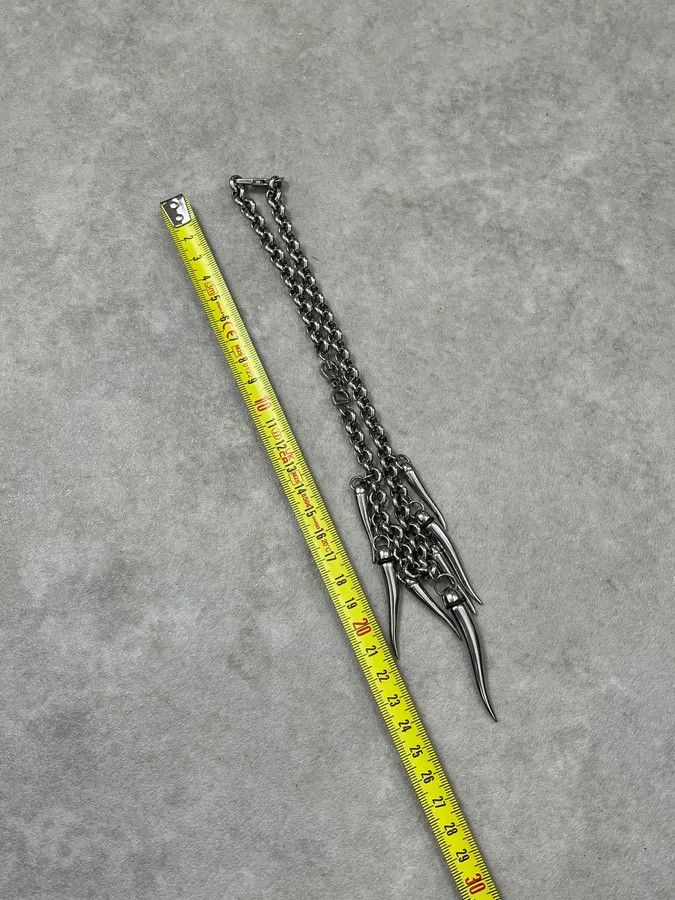 Dolce & Gabbana AW2005 Dolce & Gabbana Avant-Garde Multi Teeth Steel Necklace Size ONE SIZE - 7 Thumbnail