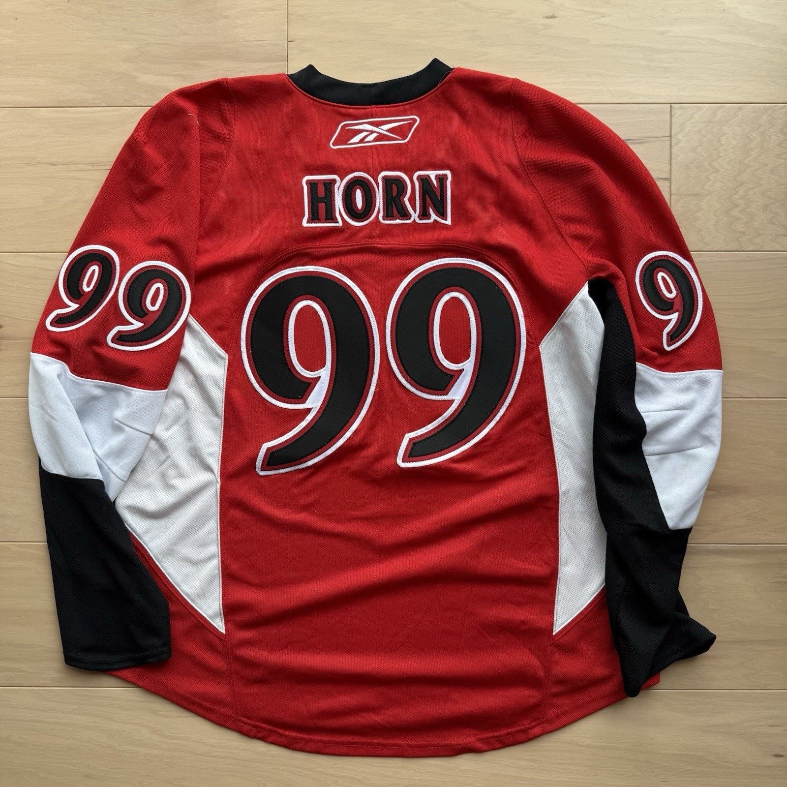Reebok World of Warcraft Hockey Jersey XL Red Black Diablo Horn Size US XL / EU 56 / 4 - 7 Thumbnail