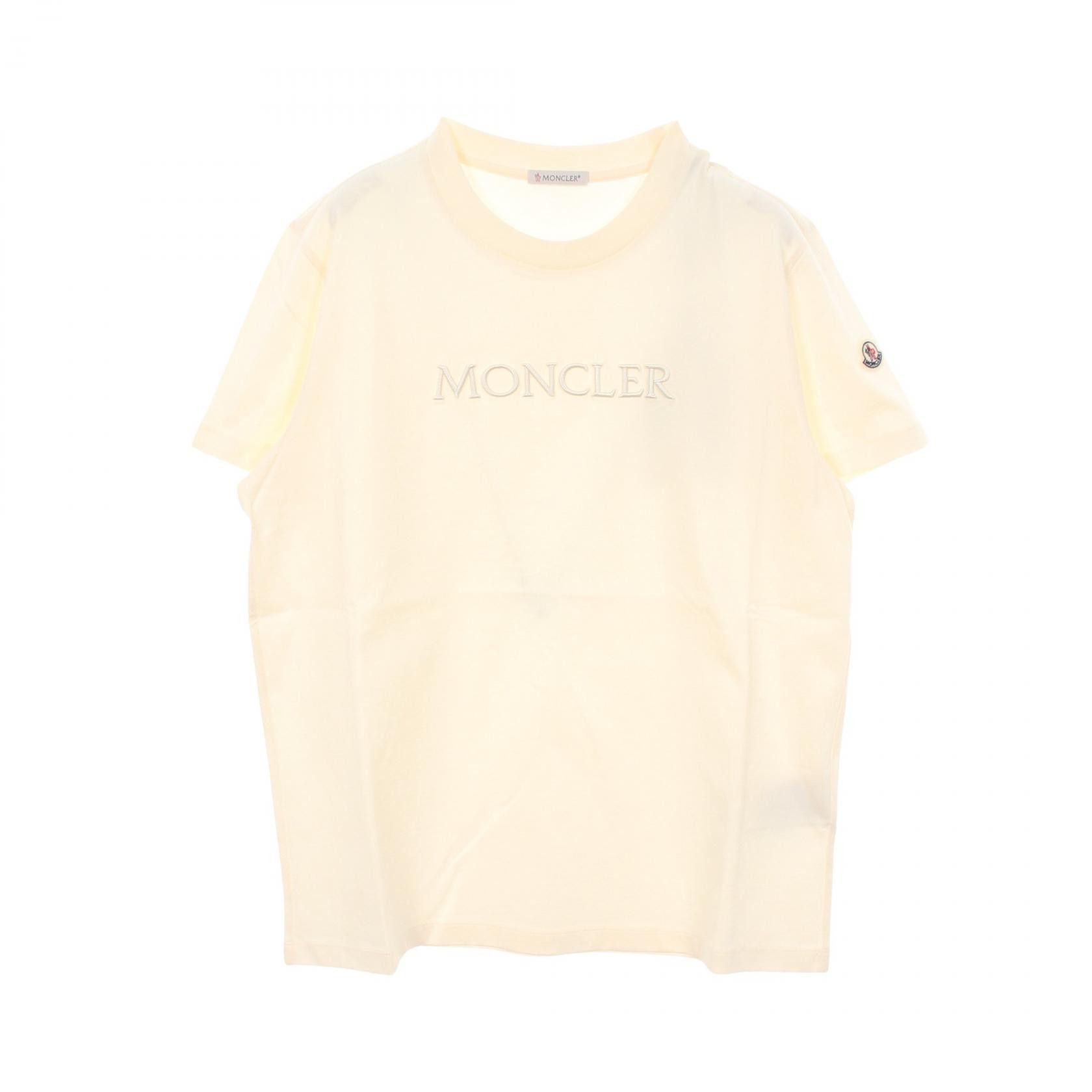 Moncler Moncler Moncler SS T Shirt Cotton T Shirt Textile T-Shirts 8C0002189AUO037M DUTY FREE for USA Size ONE SIZE - 1 Thumbnail