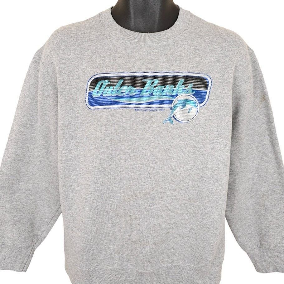 Vintage Vintage Outer Banks Sweatshirt Mens Size Medium Gray Y2K Size US M / EU 48-50 / 2 - 1 Thumbnail