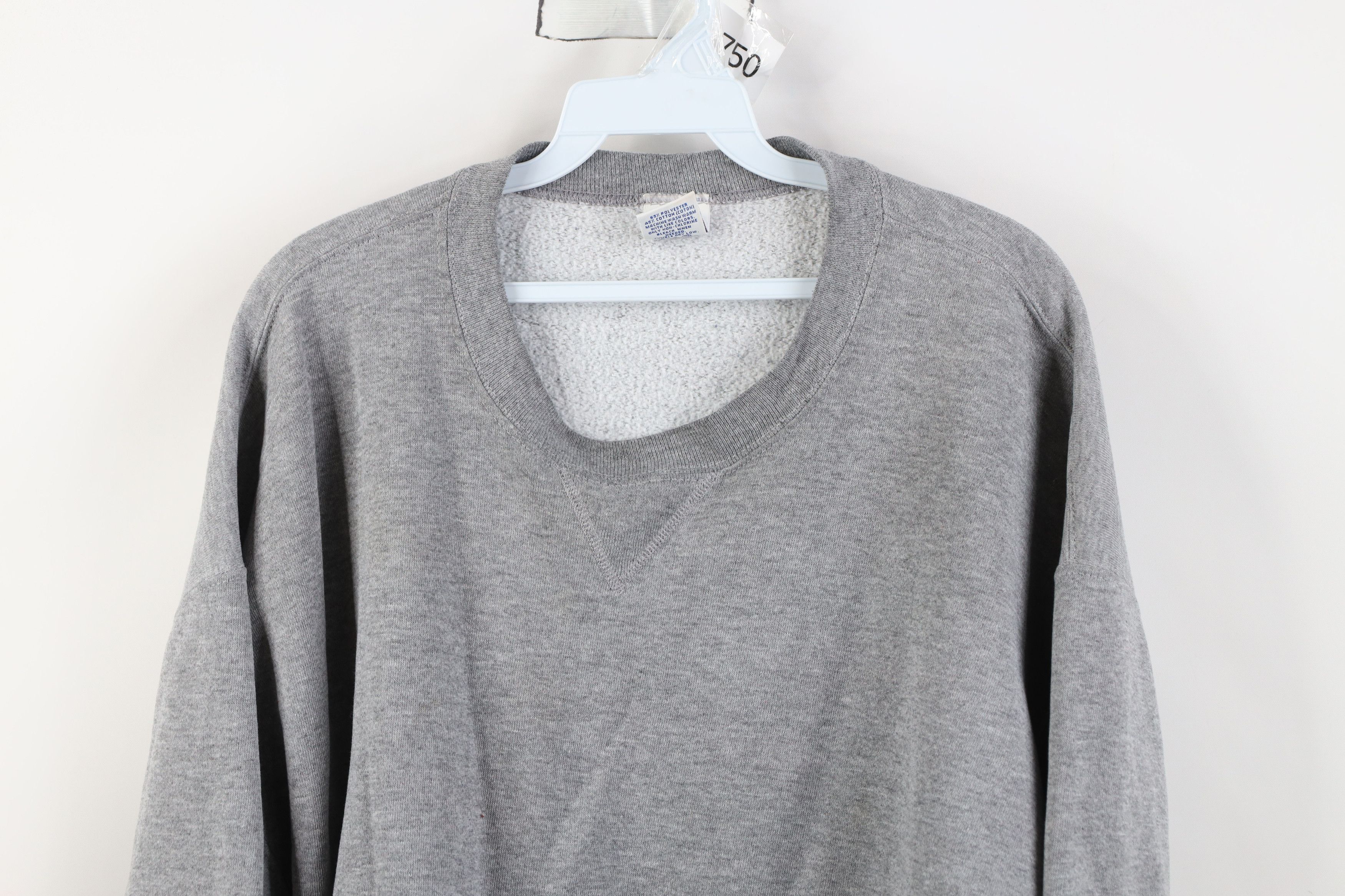Russell Athletic Vintage 90s Russell Athletic Crewneck Sweatshirt Gray Size US XL / EU 56 / 4 - 2 Thumbnail