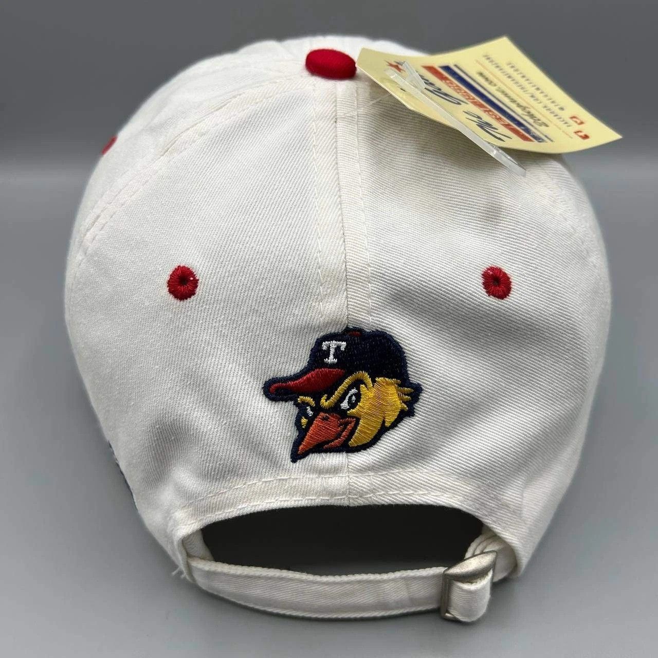 The Game Vintage Toledo Mud Hens Hat Men White MiLB Strap Back Cotton Size ONE SIZE - 7 Thumbnail