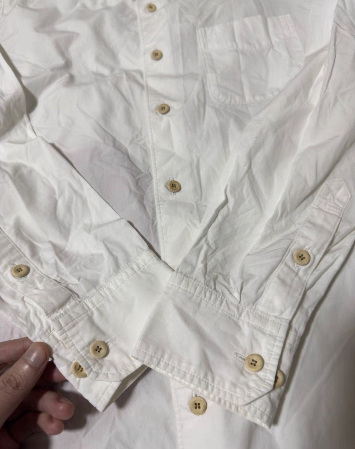Visvim visvim ICT 14SS Sashiko antique fabric heart patch shirt Size US S / EU 44-46 / 1 - 7 Thumbnail
