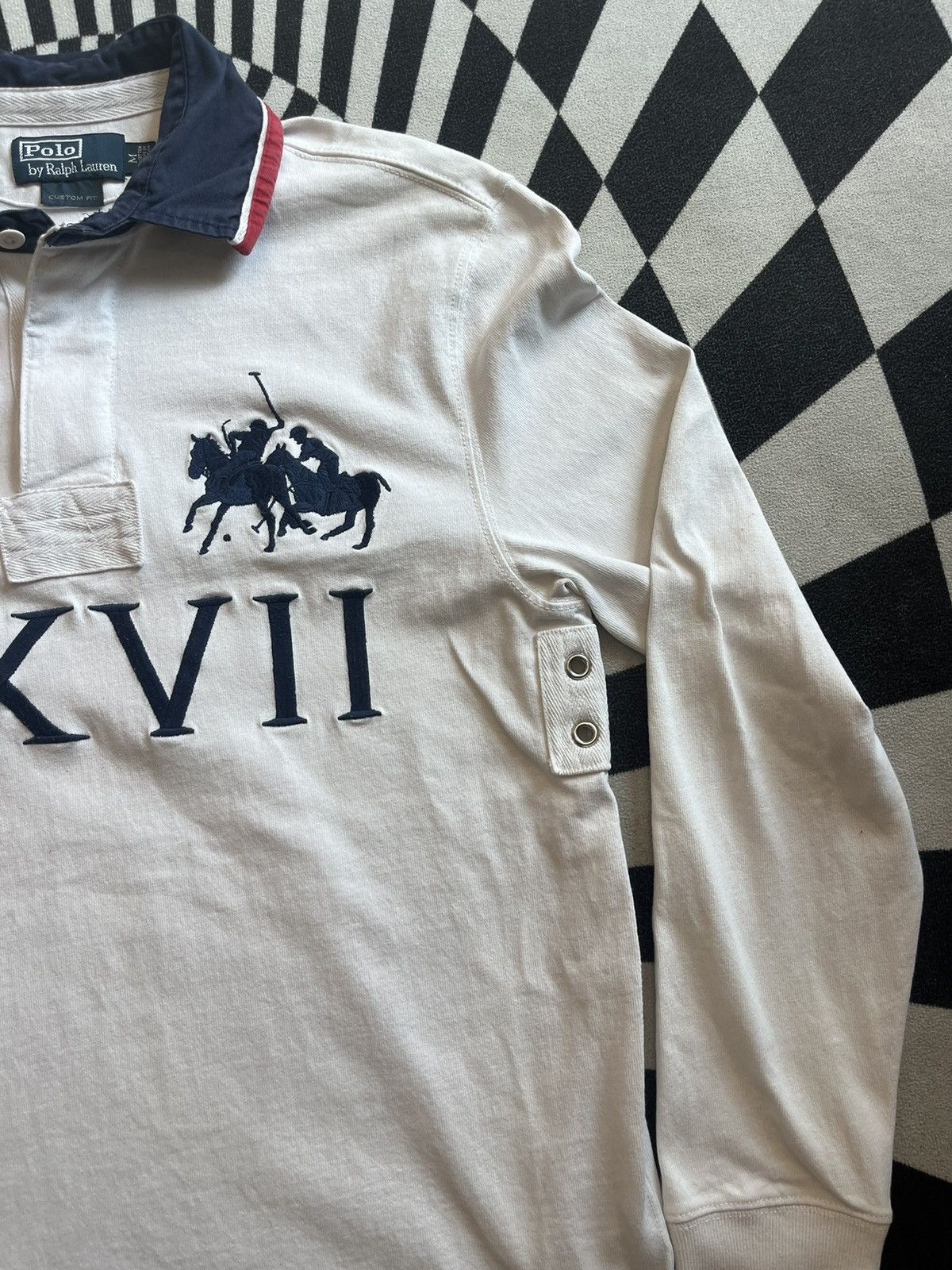 Polo Ralph Lauren Vintage POLO LXVII 3 by Ralph Lauren 90’s long sleeve shirt Size US M / EU 48-50 / 2 - 8 Thumbnail