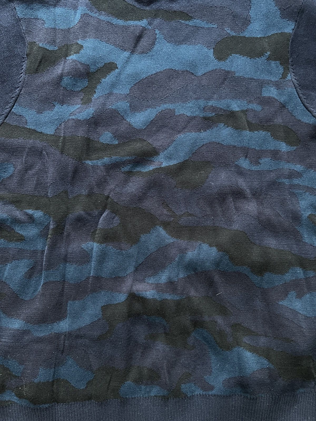 Beams Japan Beams Camouflage Knitted Cardigan Size US M / EU 48-50 / 2 - 11 Thumbnail